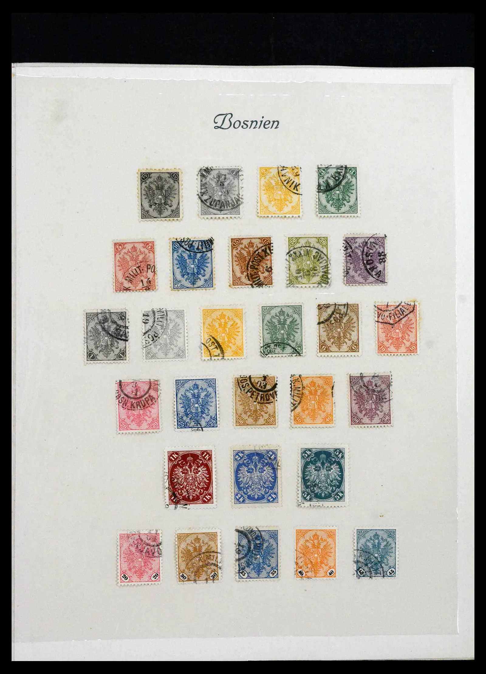 41705 0073 - Stamp collection 41705 Austria and territories complete 1850-1957.