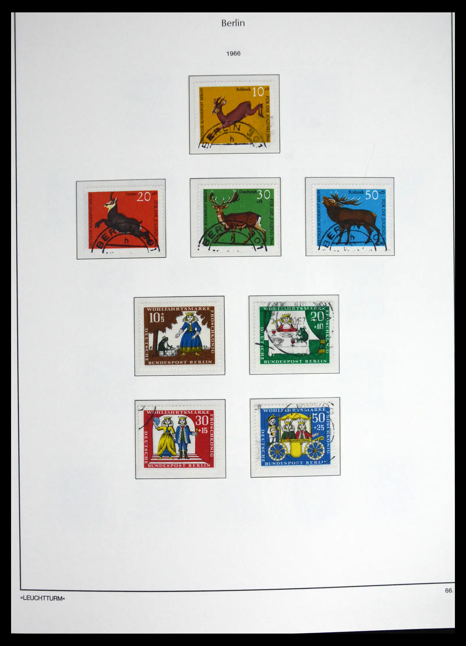 41707 0023 - Stamp collection 41707 Berlin complete used 1948-1990.