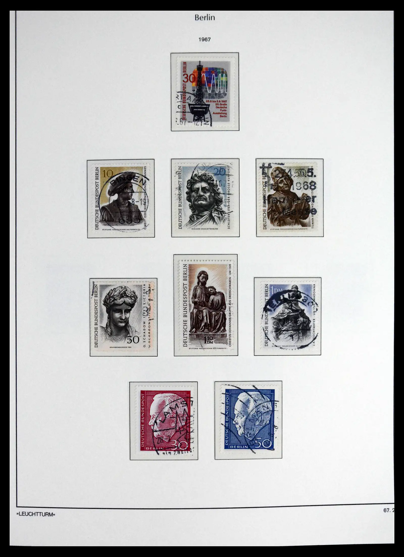 41707 0026 - Stamp collection 41707 Berlin complete used 1948-1990.