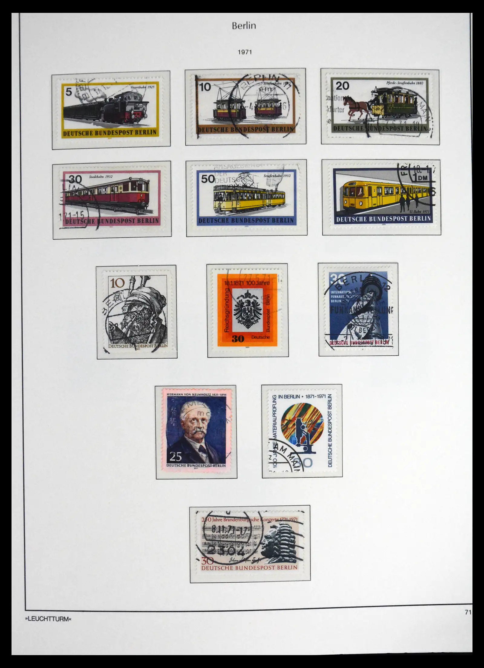 41707 0032 - Stamp collection 41707 Berlin complete used 1948-1990.