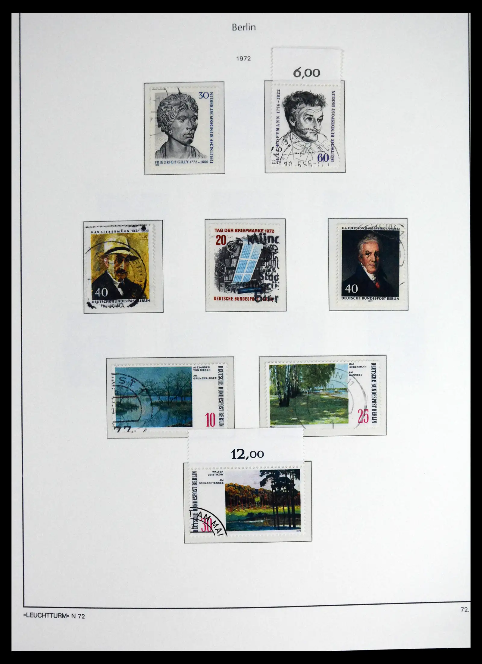 41707 0035 - Stamp collection 41707 Berlin complete used 1948-1990.