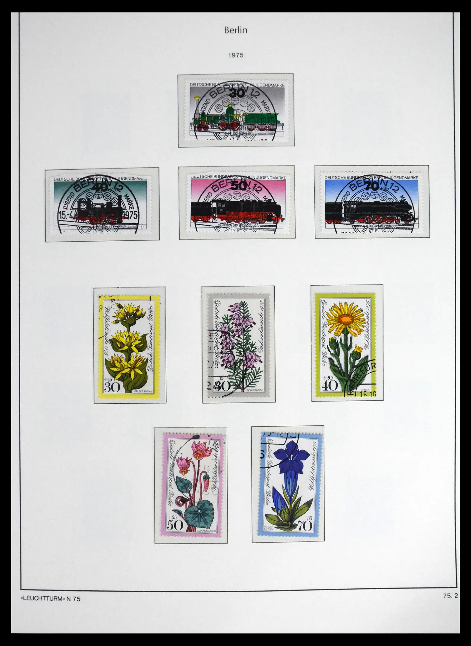 41707 0046 - Stamp collection 41707 Berlin complete used 1948-1990.