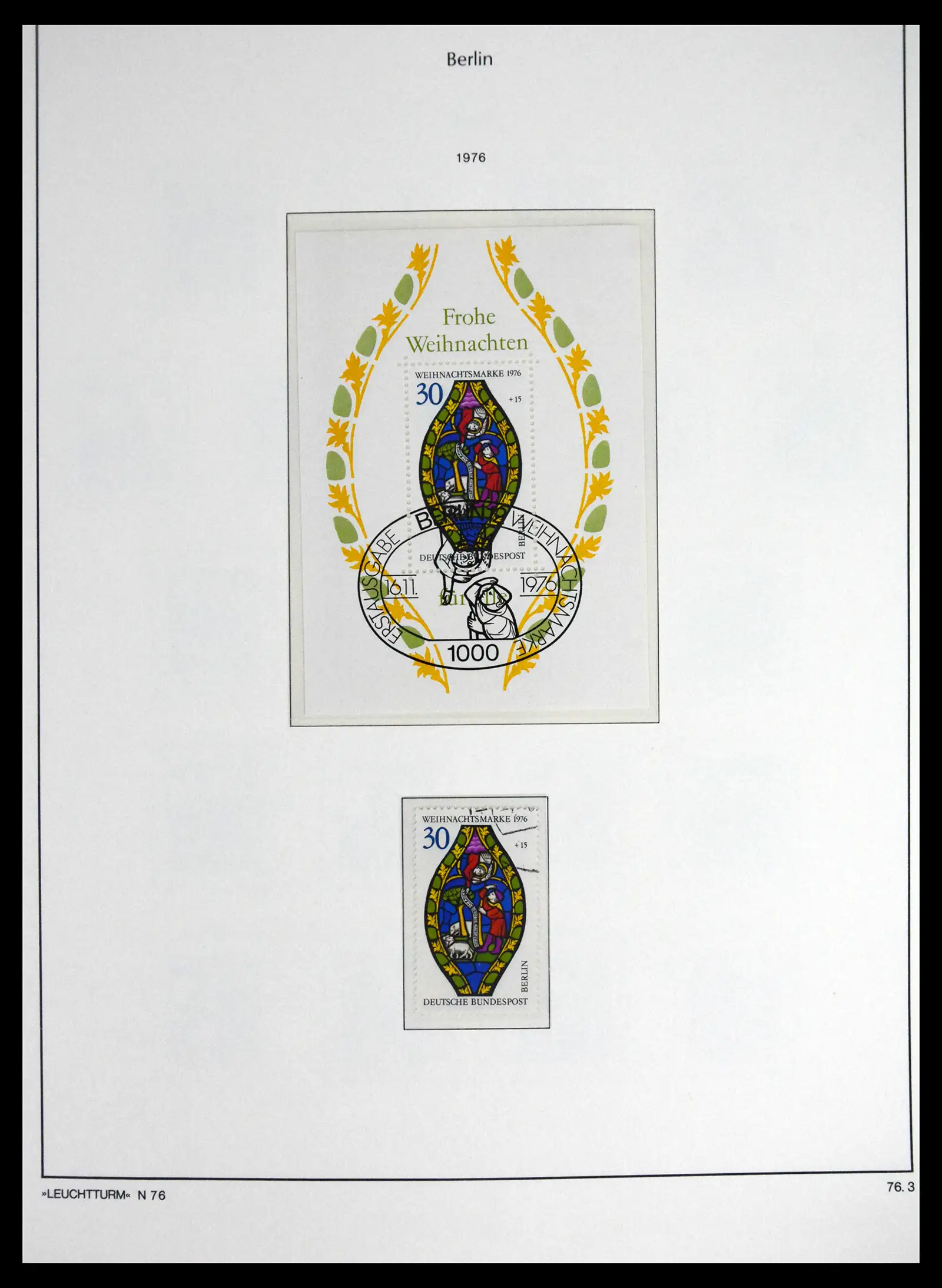 41707 0050 - Stamp collection 41707 Berlin complete used 1948-1990.
