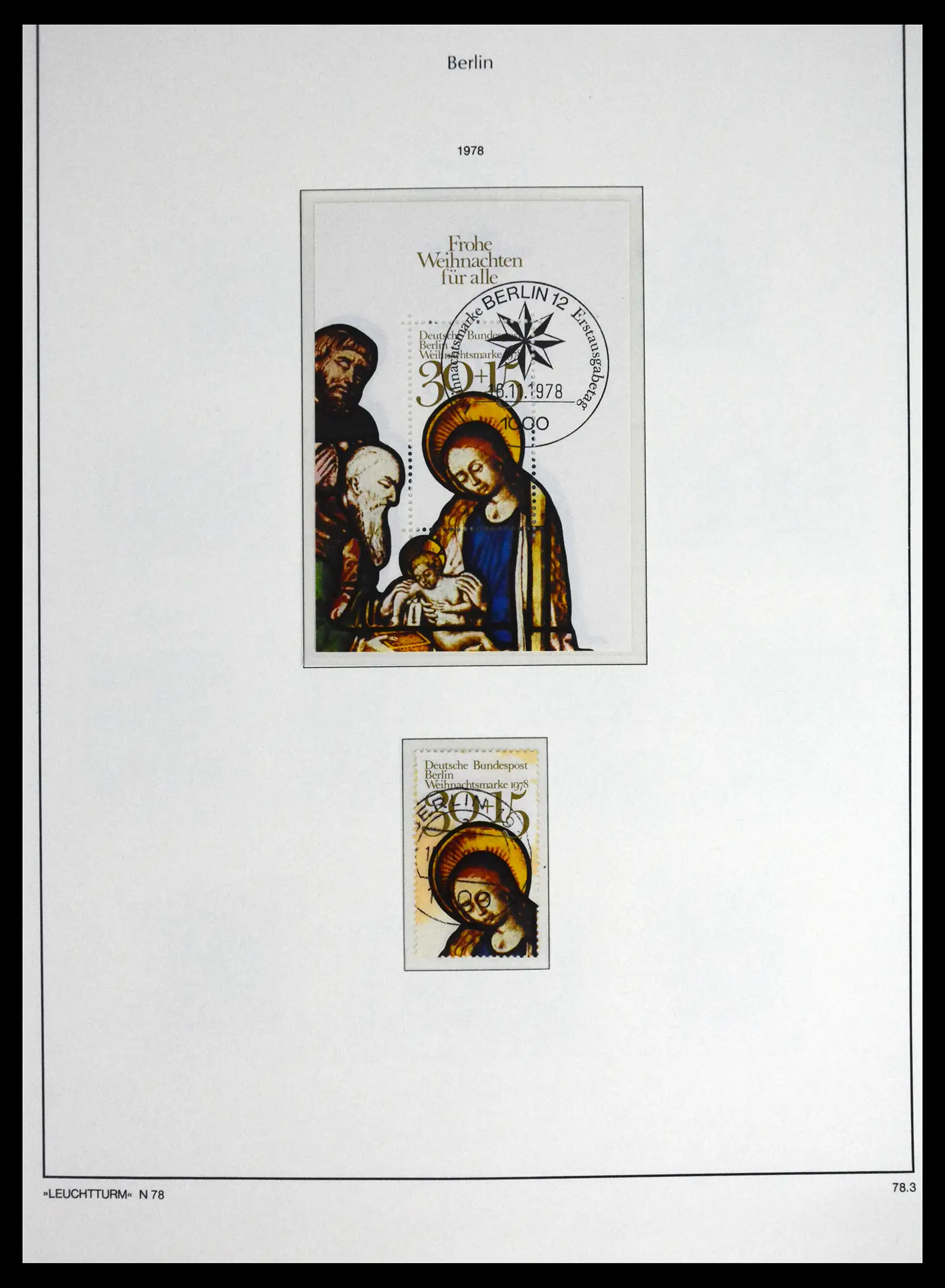 41707 0058 - Stamp collection 41707 Berlin complete used 1948-1990.