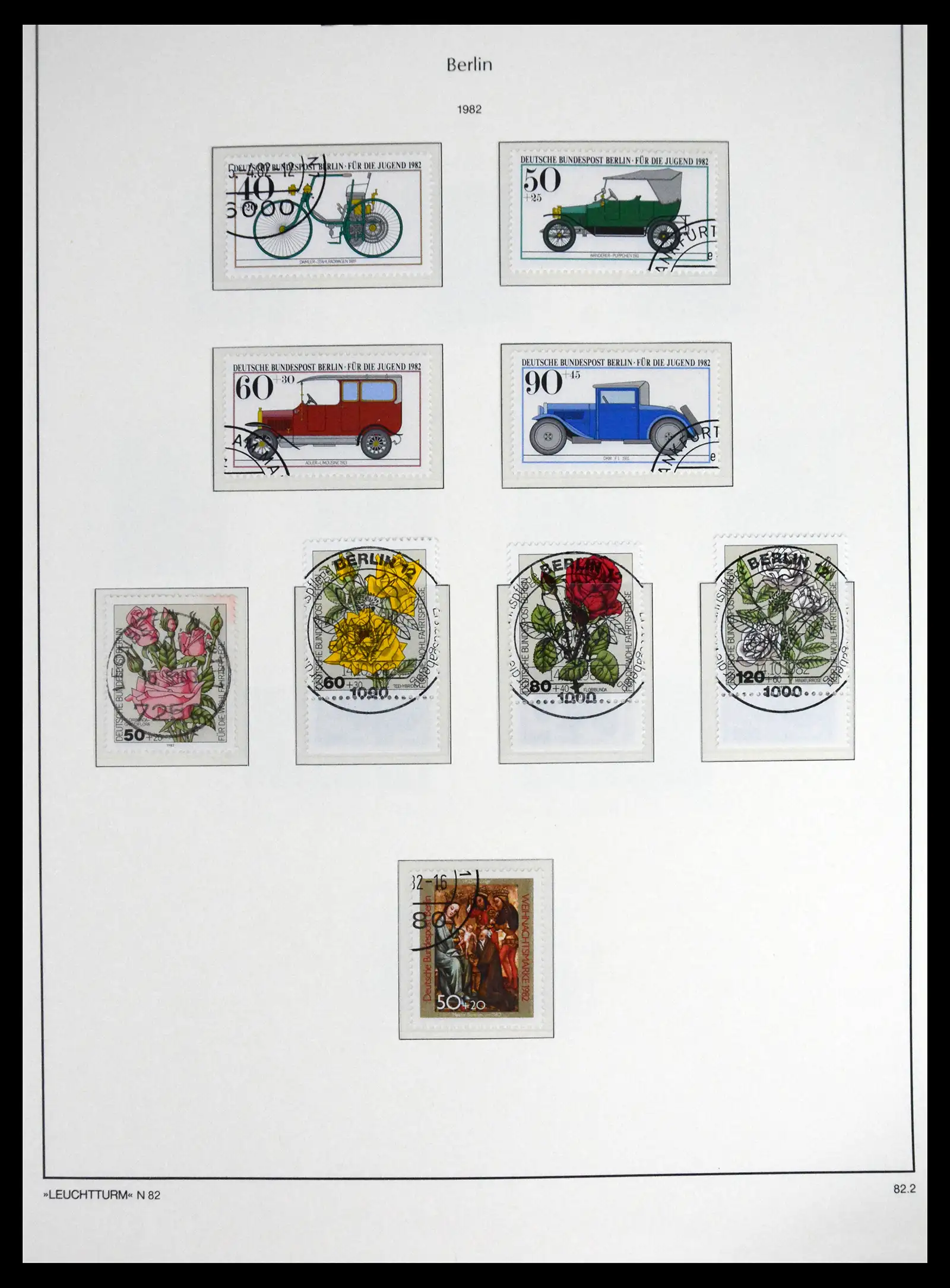 41707 0066 - Stamp collection 41707 Berlin complete used 1948-1990.