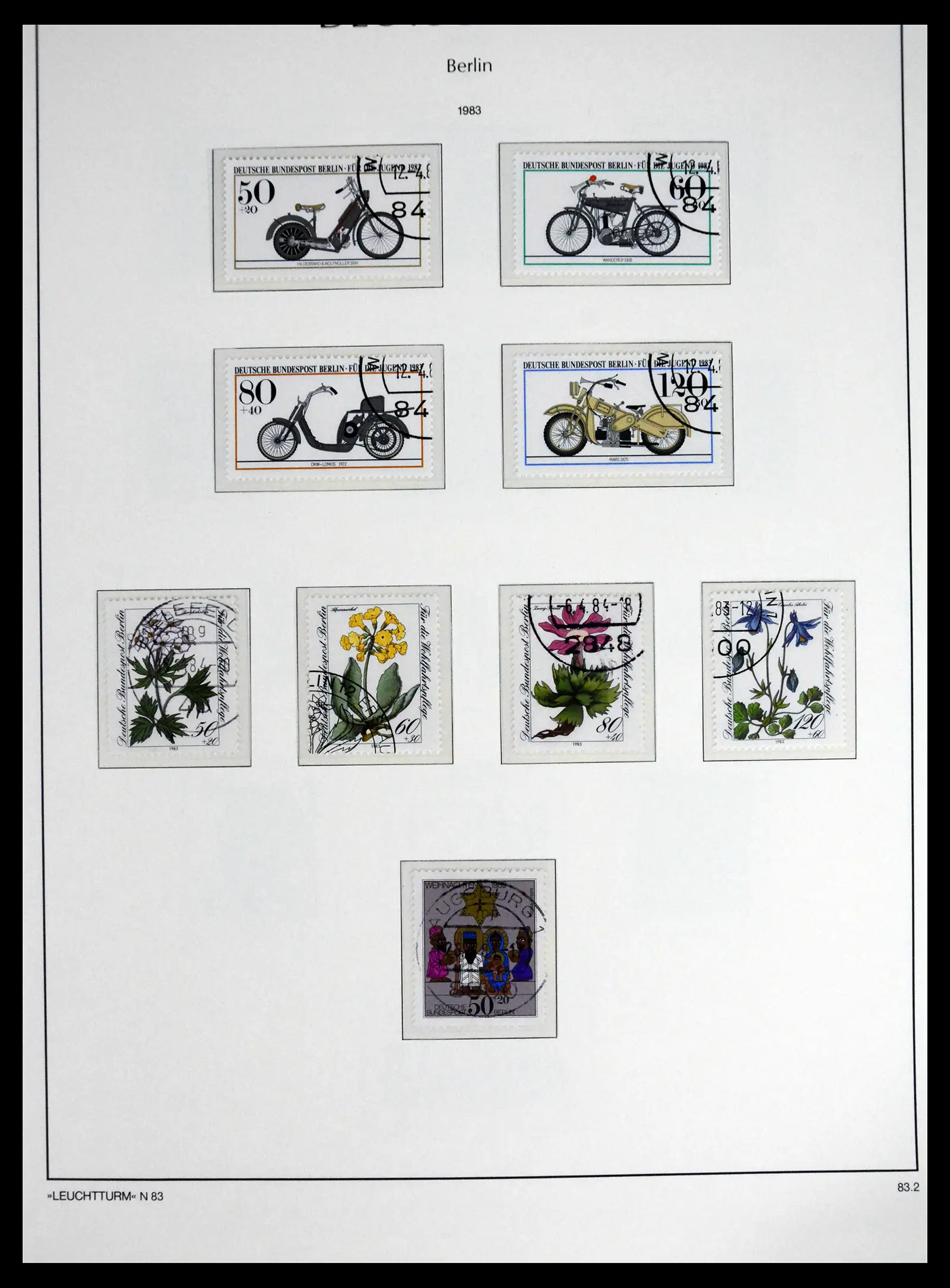 41707 0068 - Stamp collection 41707 Berlin complete used 1948-1990.