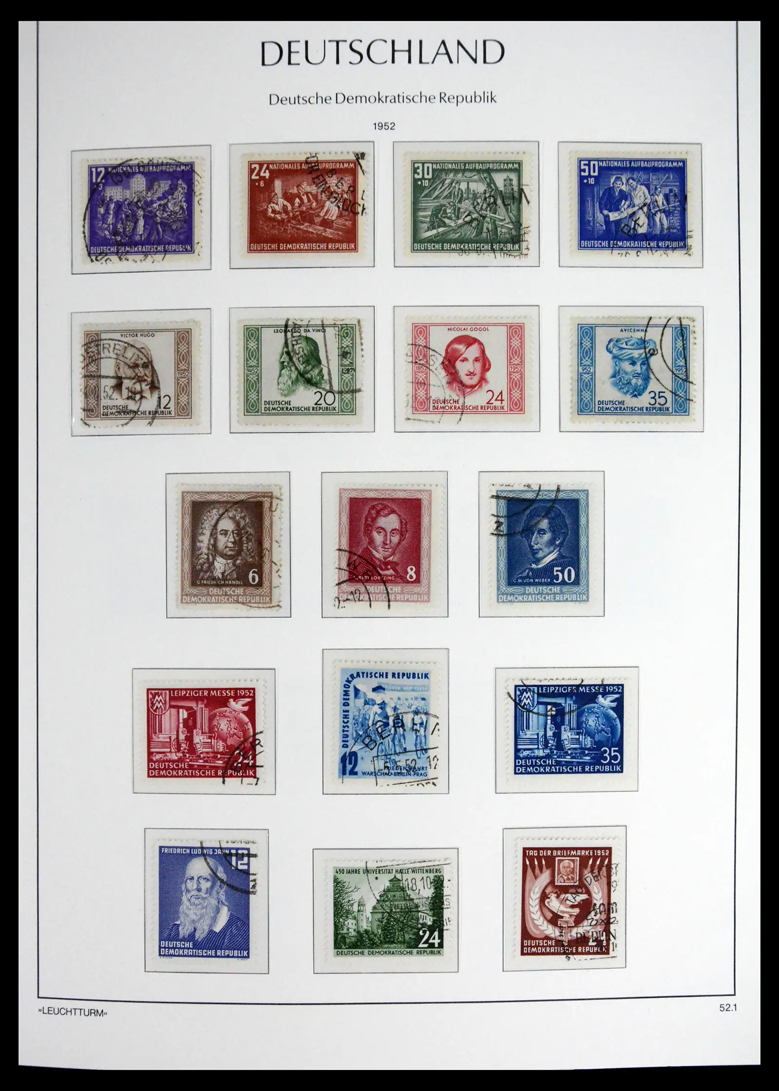 41708 0006 - Postzegelverzameling 41708 DDR compleet gebruikt 1948-1990.