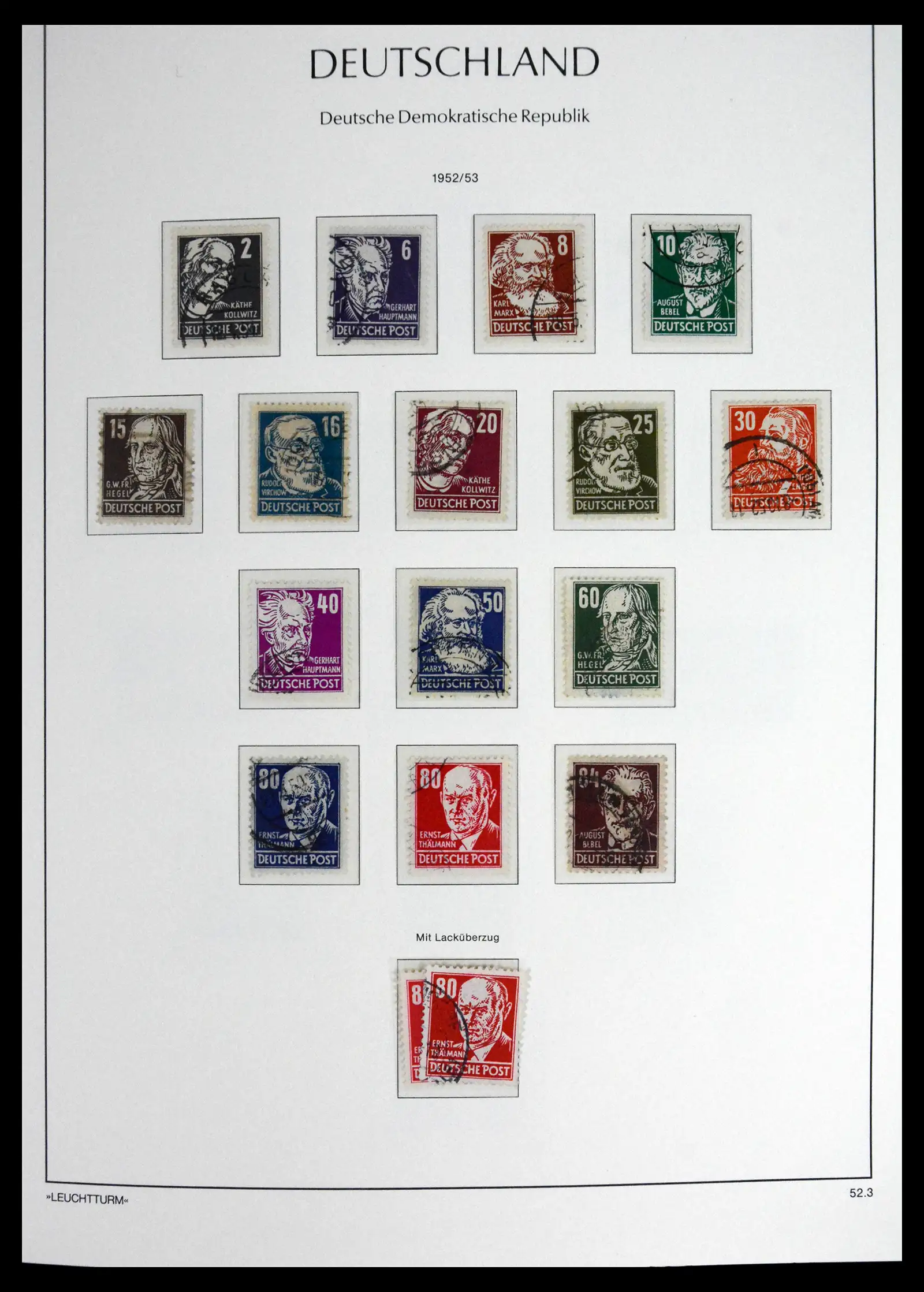 41708 0008 - Postzegelverzameling 41708 DDR compleet gebruikt 1948-1990.