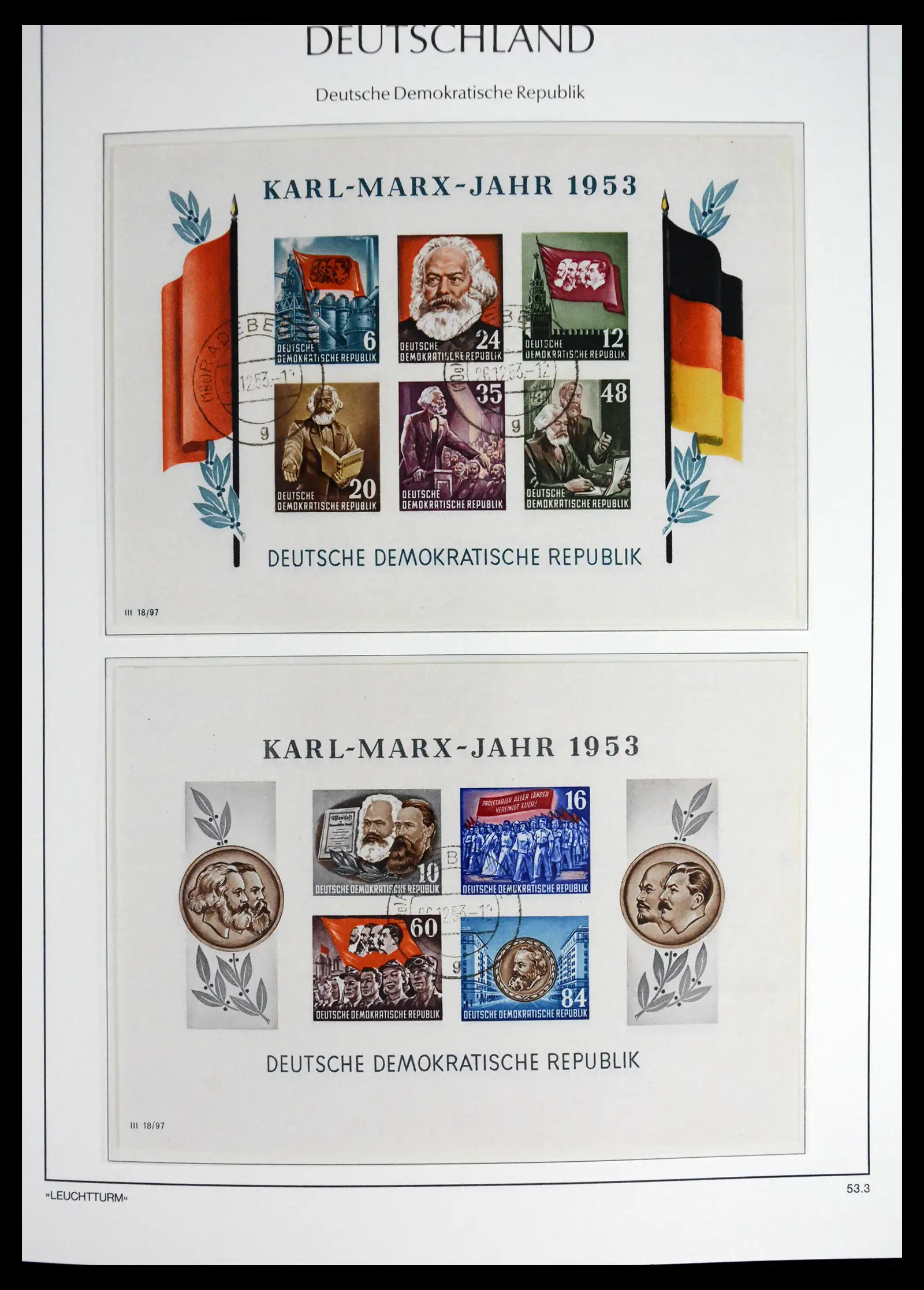 41708 0011 - Postzegelverzameling 41708 DDR compleet gebruikt 1948-1990.