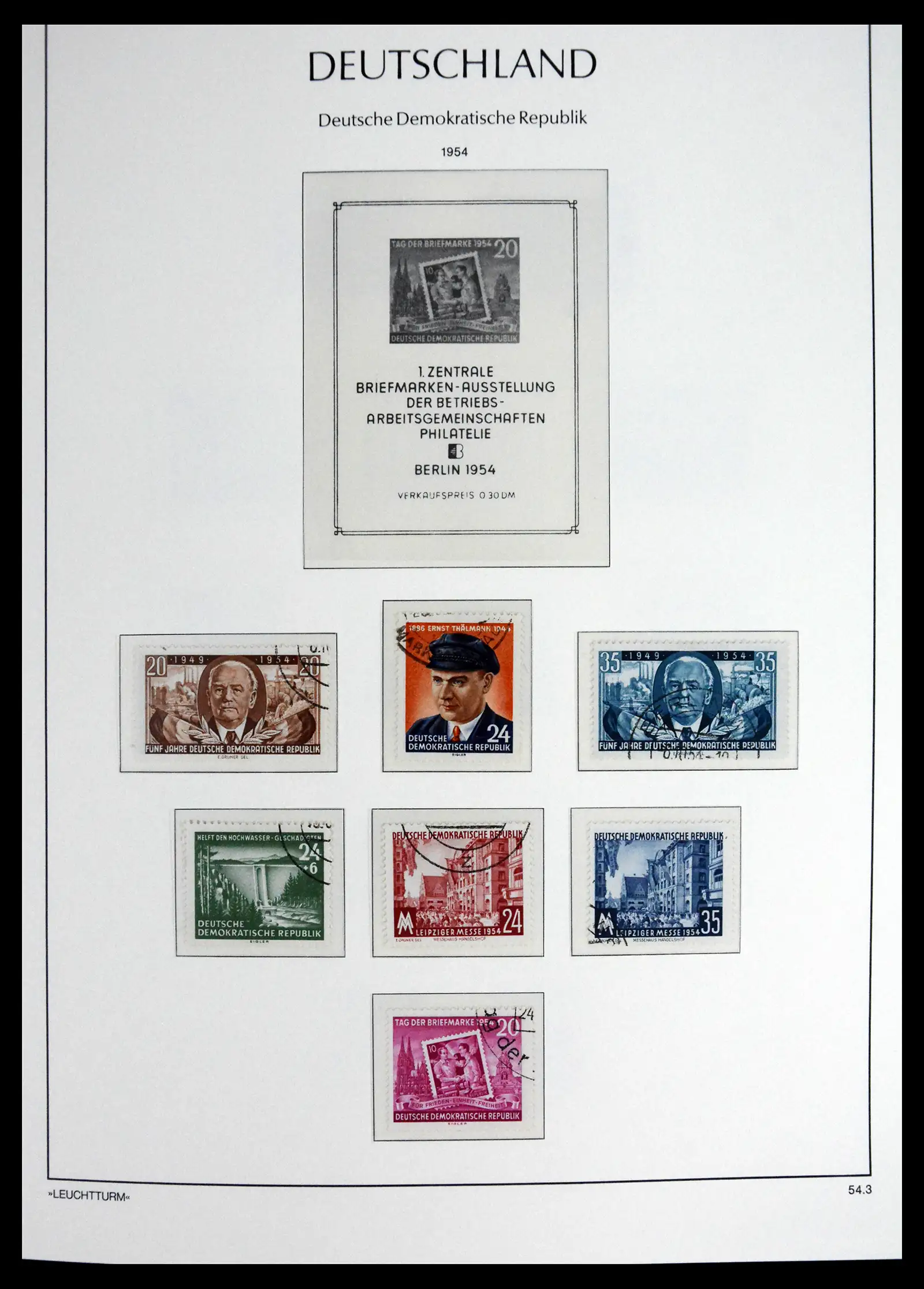 41708 0015 - Postzegelverzameling 41708 DDR compleet gebruikt 1948-1990.