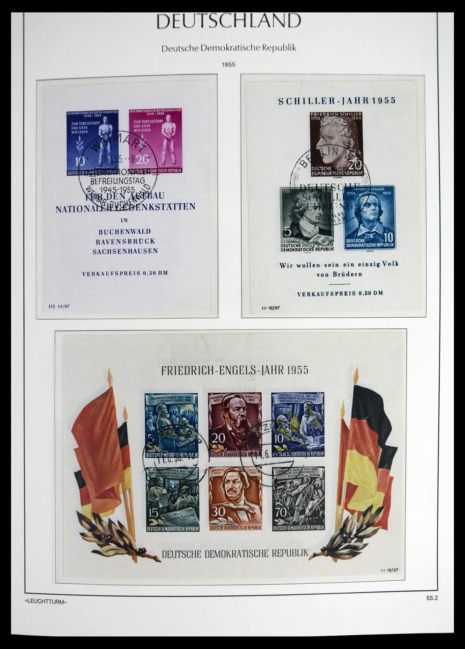 41708 0017 - Postzegelverzameling 41708 DDR compleet gebruikt 1948-1990.