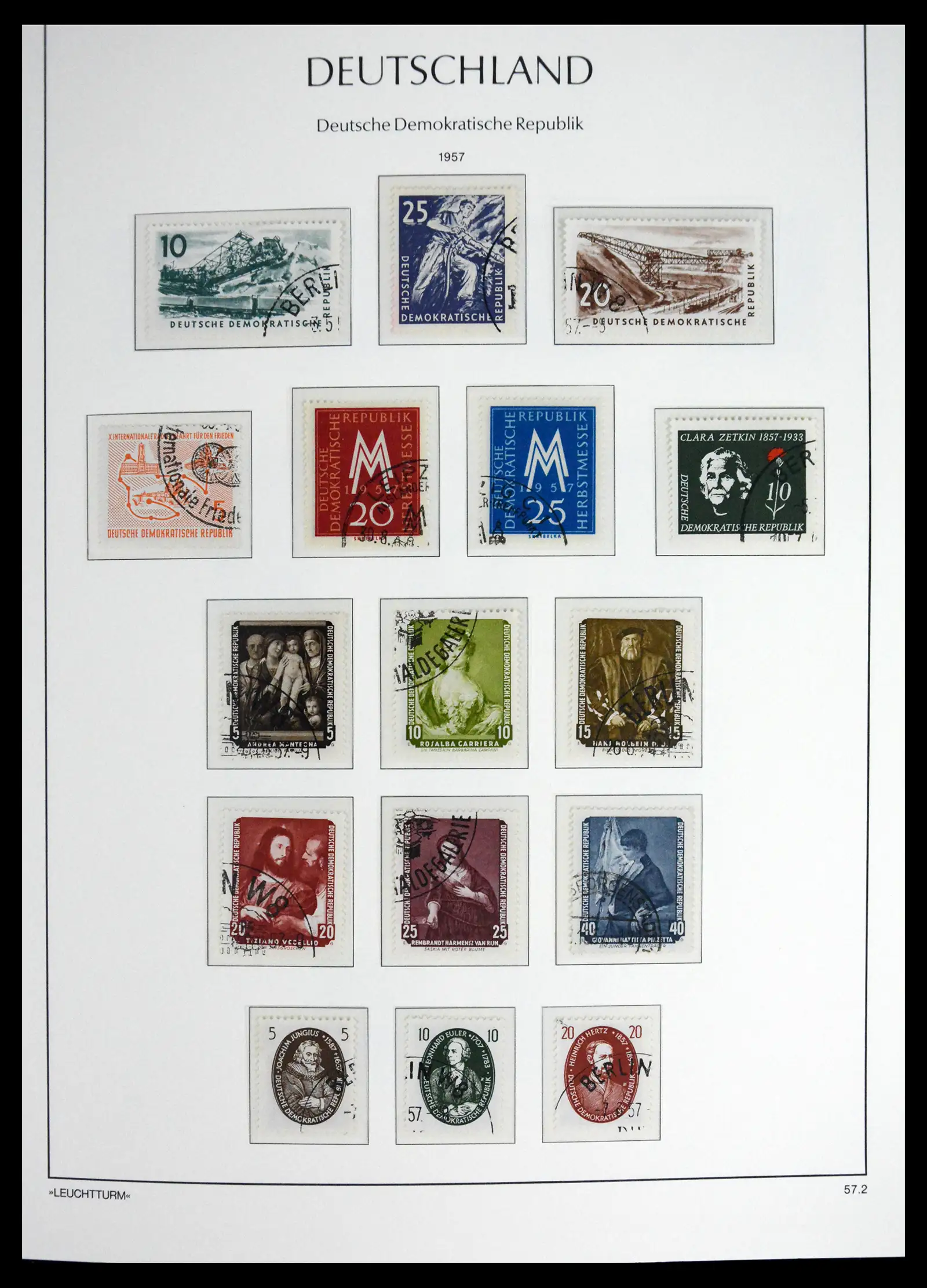 41708 0026 - Postzegelverzameling 41708 DDR compleet gebruikt 1948-1990.