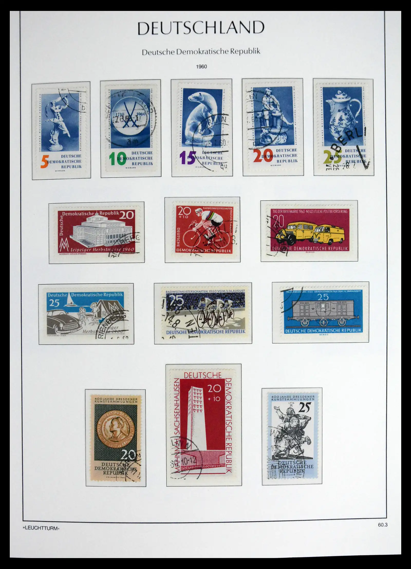 41708 0042 - Postzegelverzameling 41708 DDR compleet gebruikt 1948-1990.