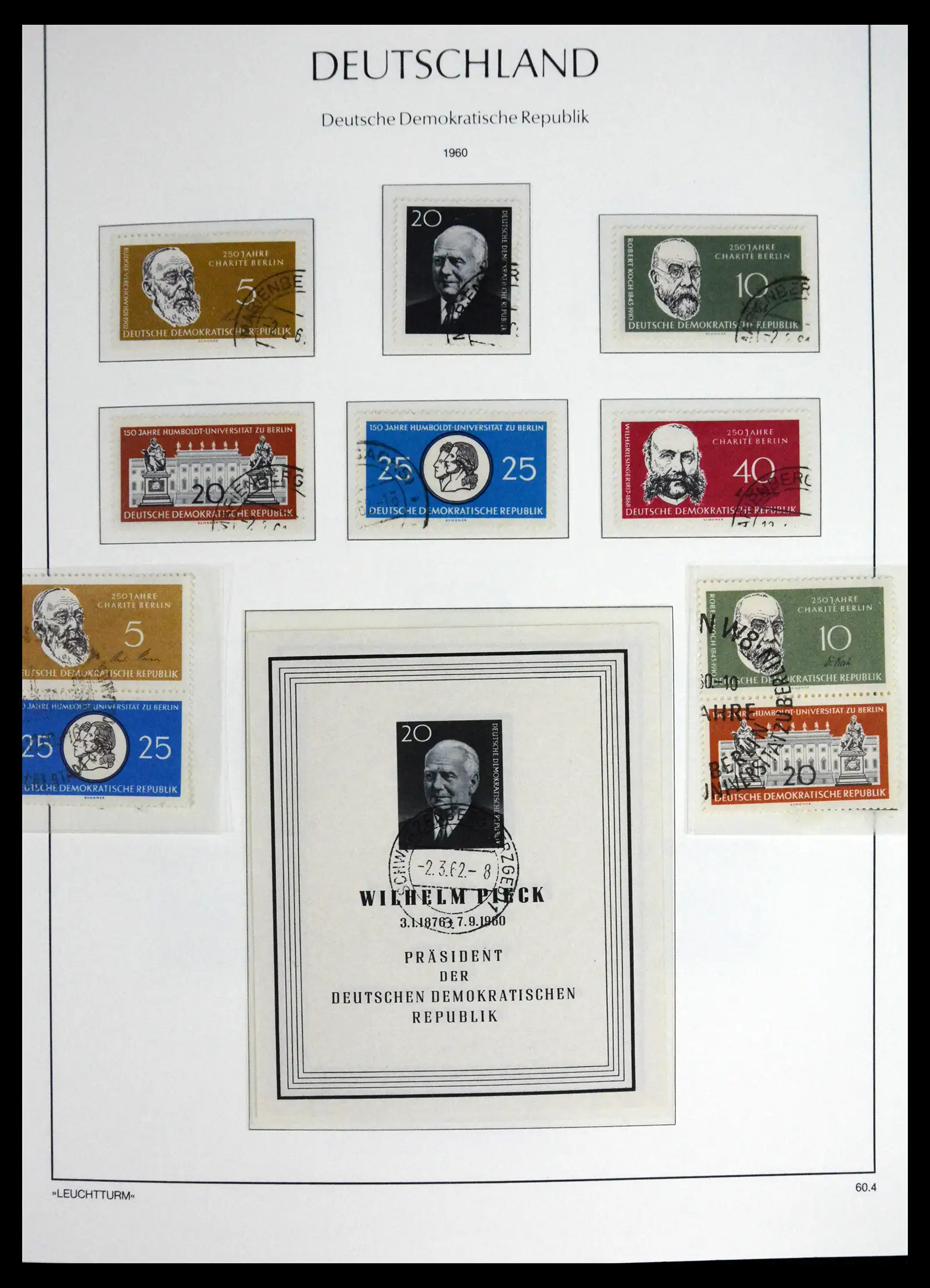 41708 0043 - Postzegelverzameling 41708 DDR compleet gebruikt 1948-1990.