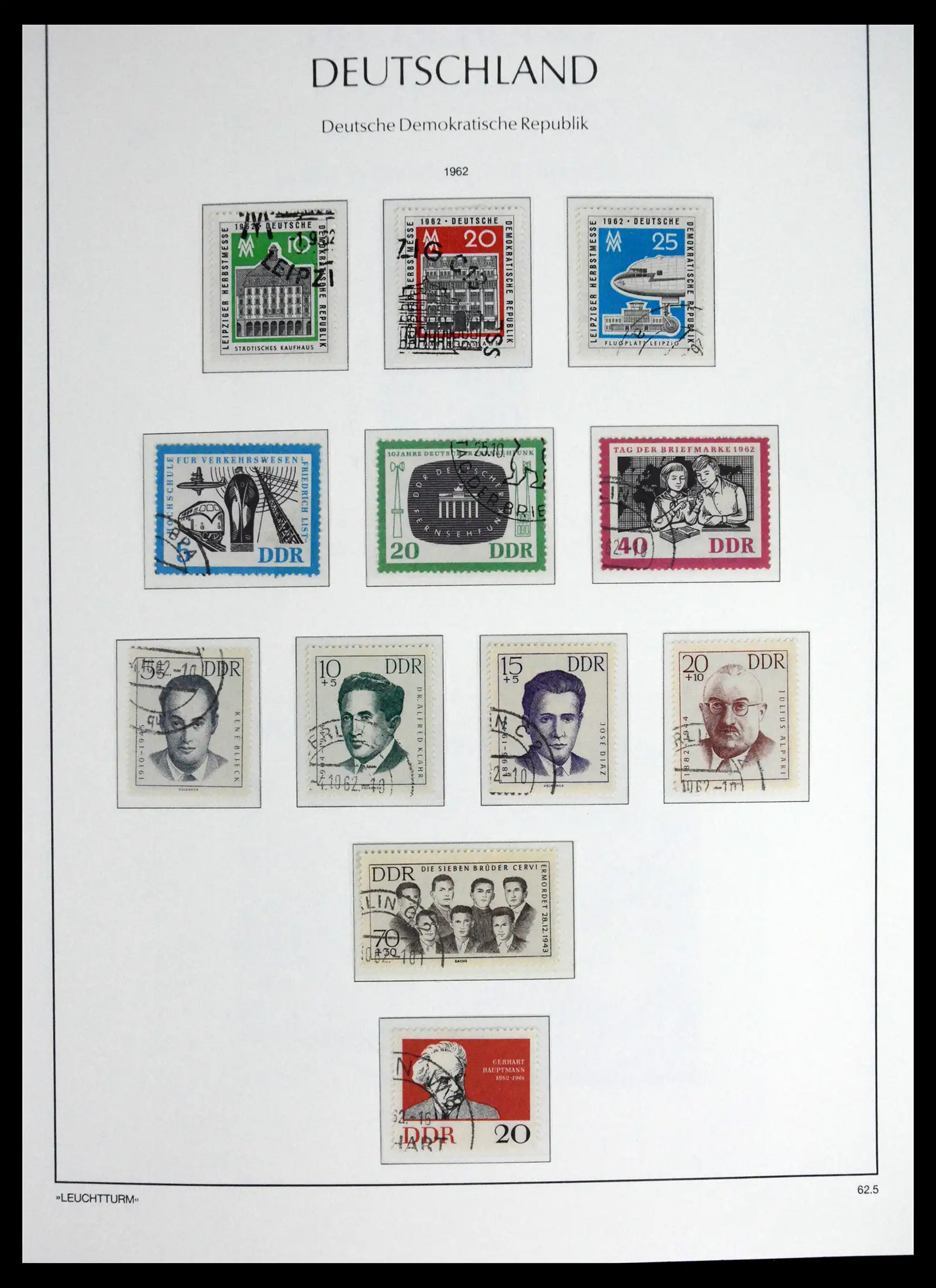 41708 0053 - Postzegelverzameling 41708 DDR compleet gebruikt 1948-1990.