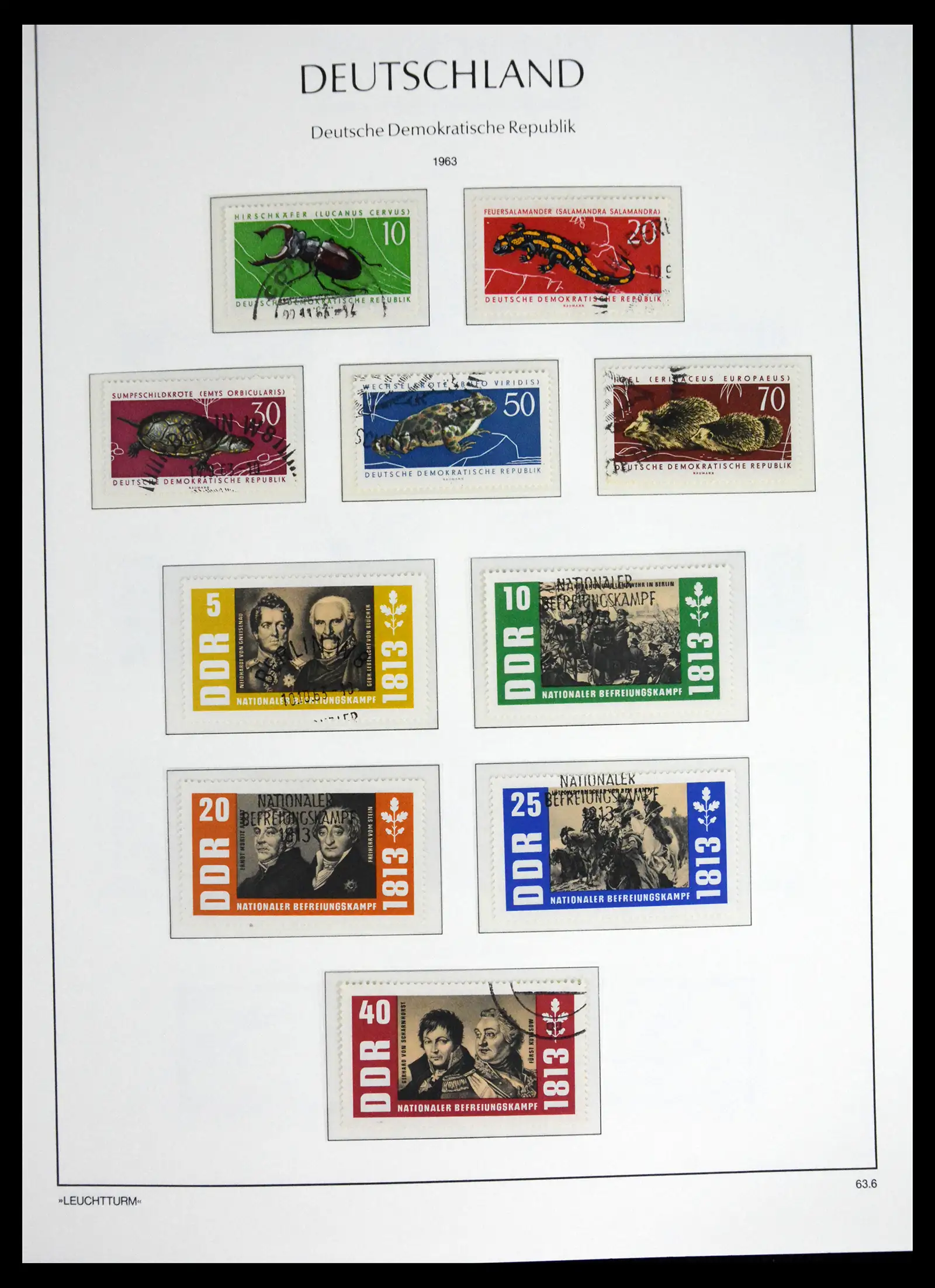 41708 0060 - Postzegelverzameling 41708 DDR compleet gebruikt 1948-1990.