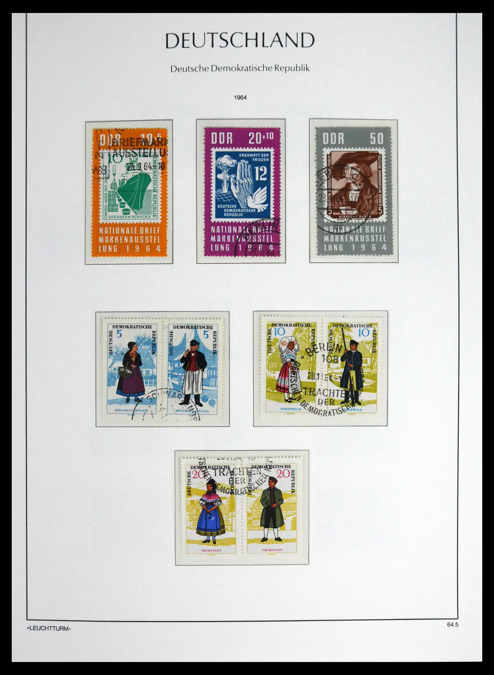 41708 0066 - Postzegelverzameling 41708 DDR compleet gebruikt 1948-1990.