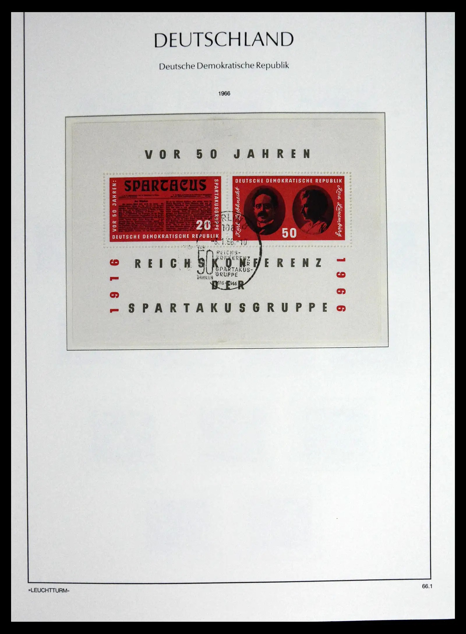 41708 0078 - Postzegelverzameling 41708 DDR compleet gebruikt 1948-1990.