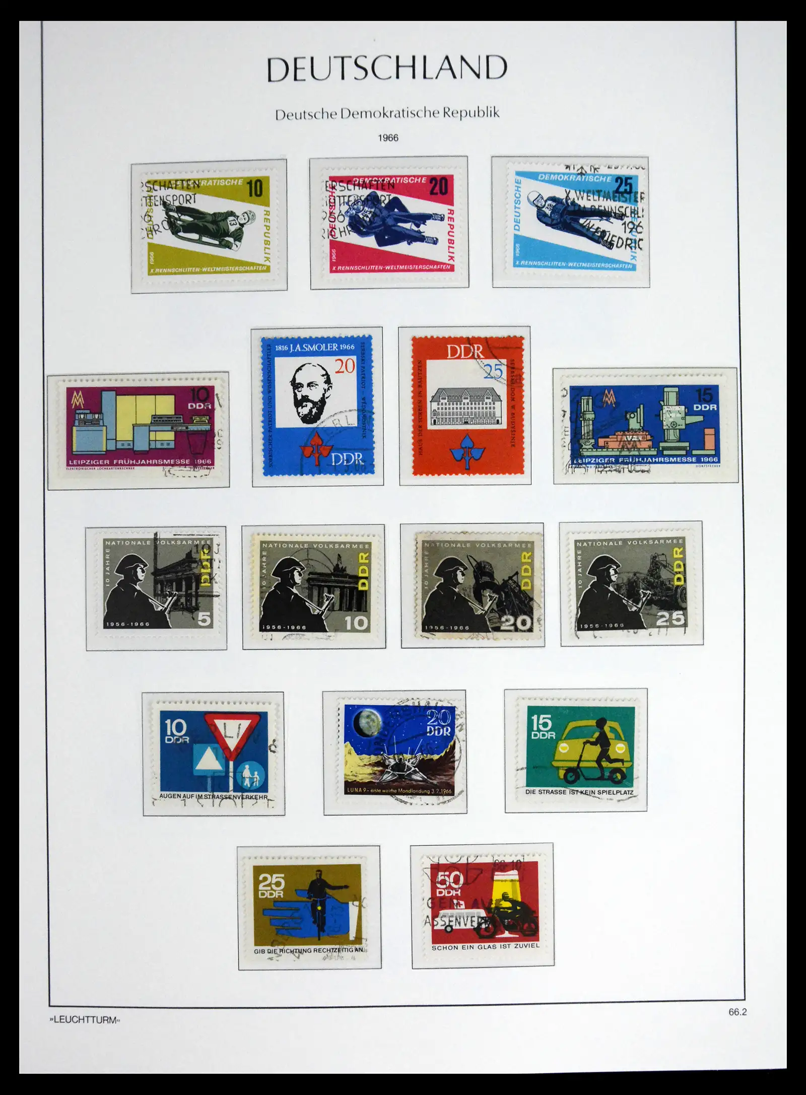 41708 0079 - Postzegelverzameling 41708 DDR compleet gebruikt 1948-1990.