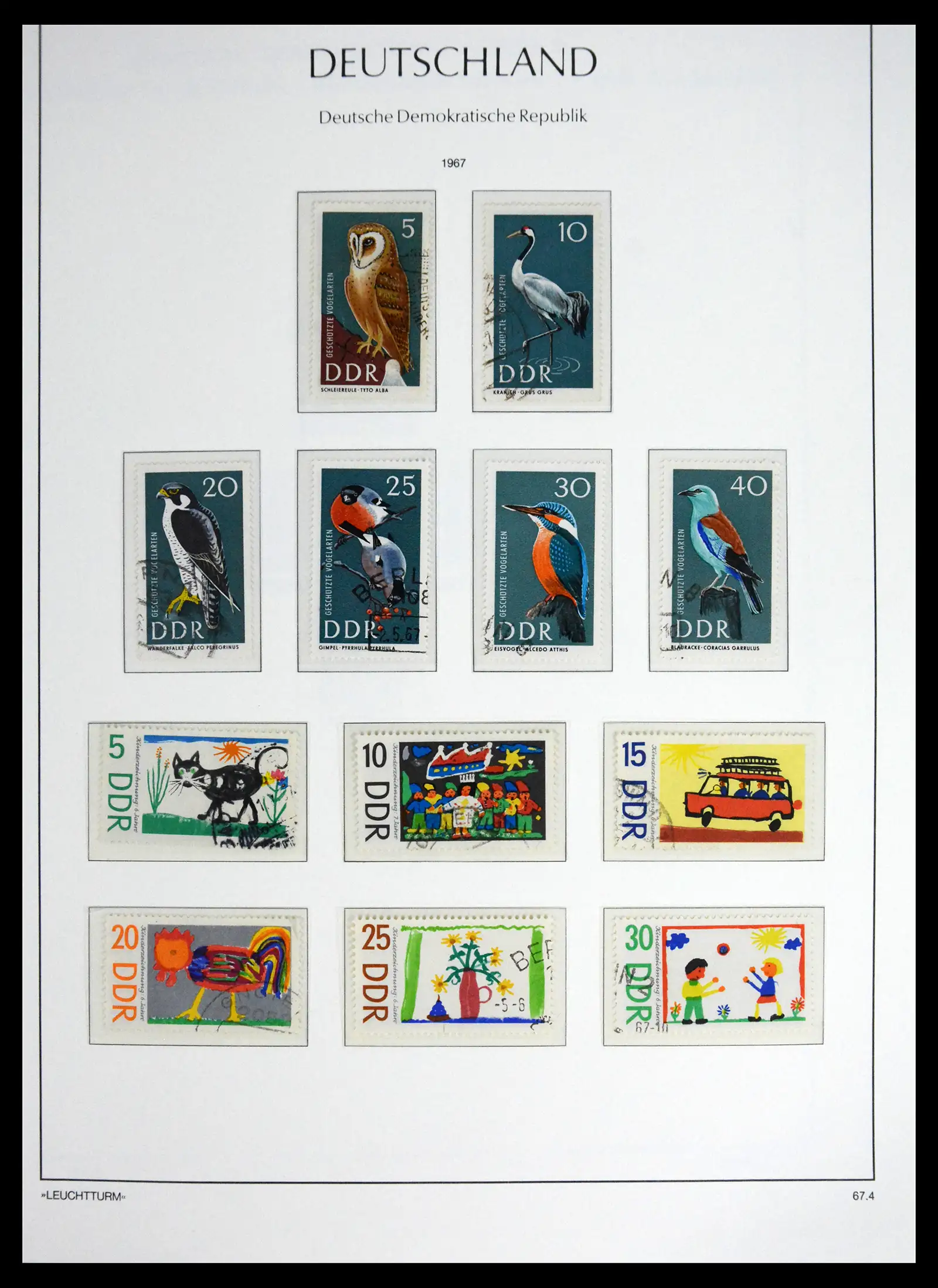 41708 0090 - Postzegelverzameling 41708 DDR compleet gebruikt 1948-1990.