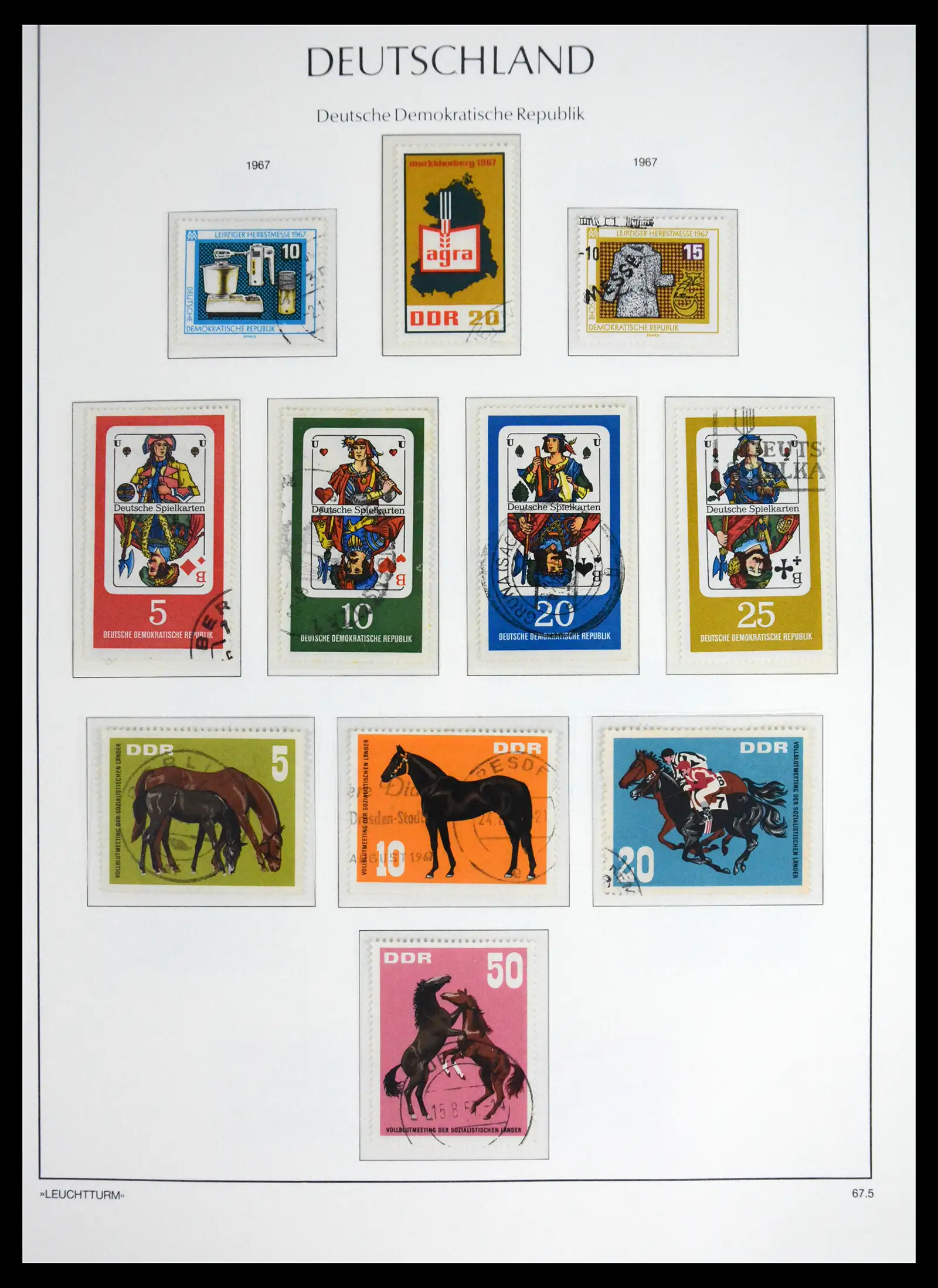 41708 0092 - Postzegelverzameling 41708 DDR compleet gebruikt 1948-1990.