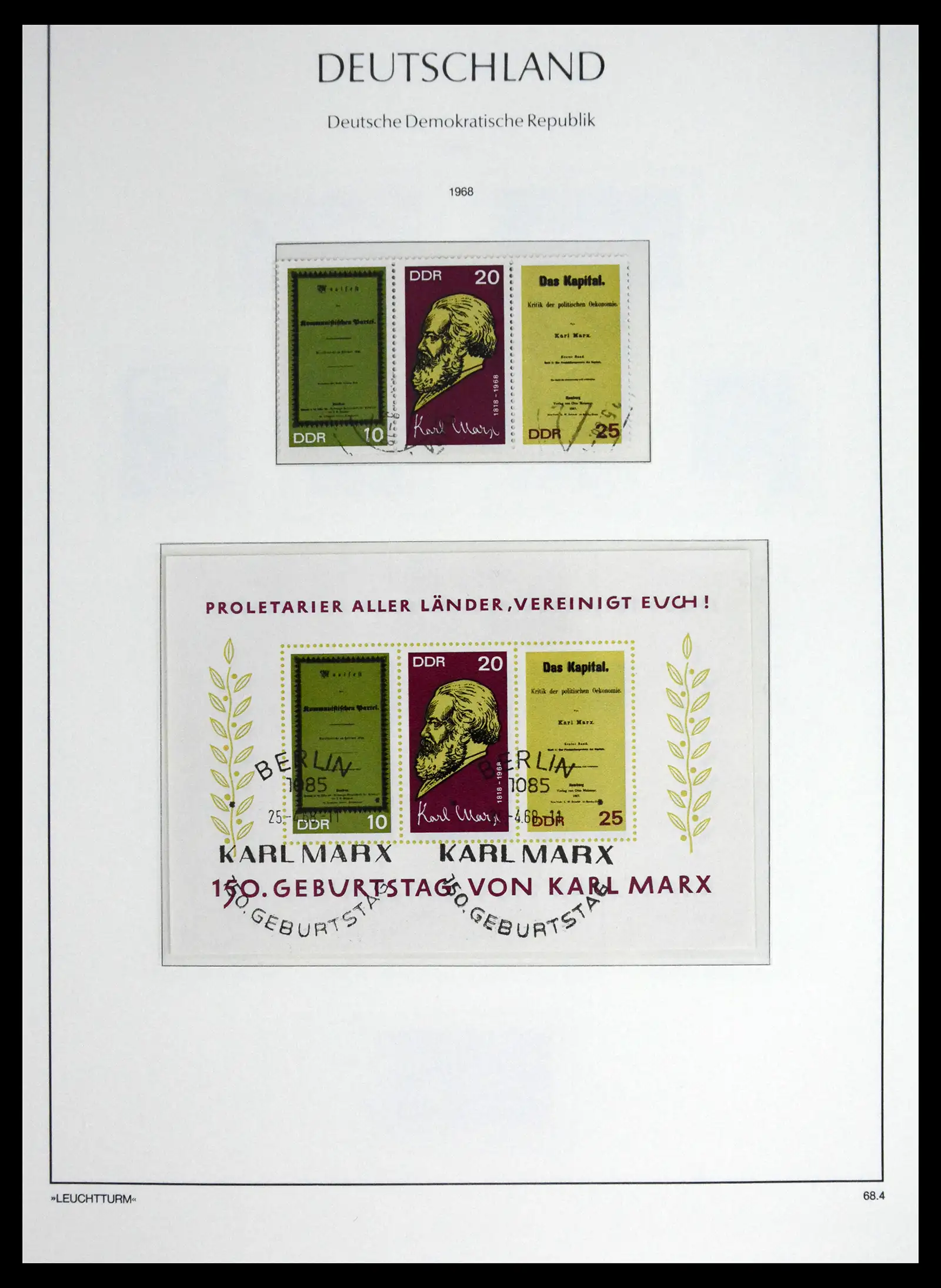 41708 0099 - Postzegelverzameling 41708 DDR compleet gebruikt 1948-1990.