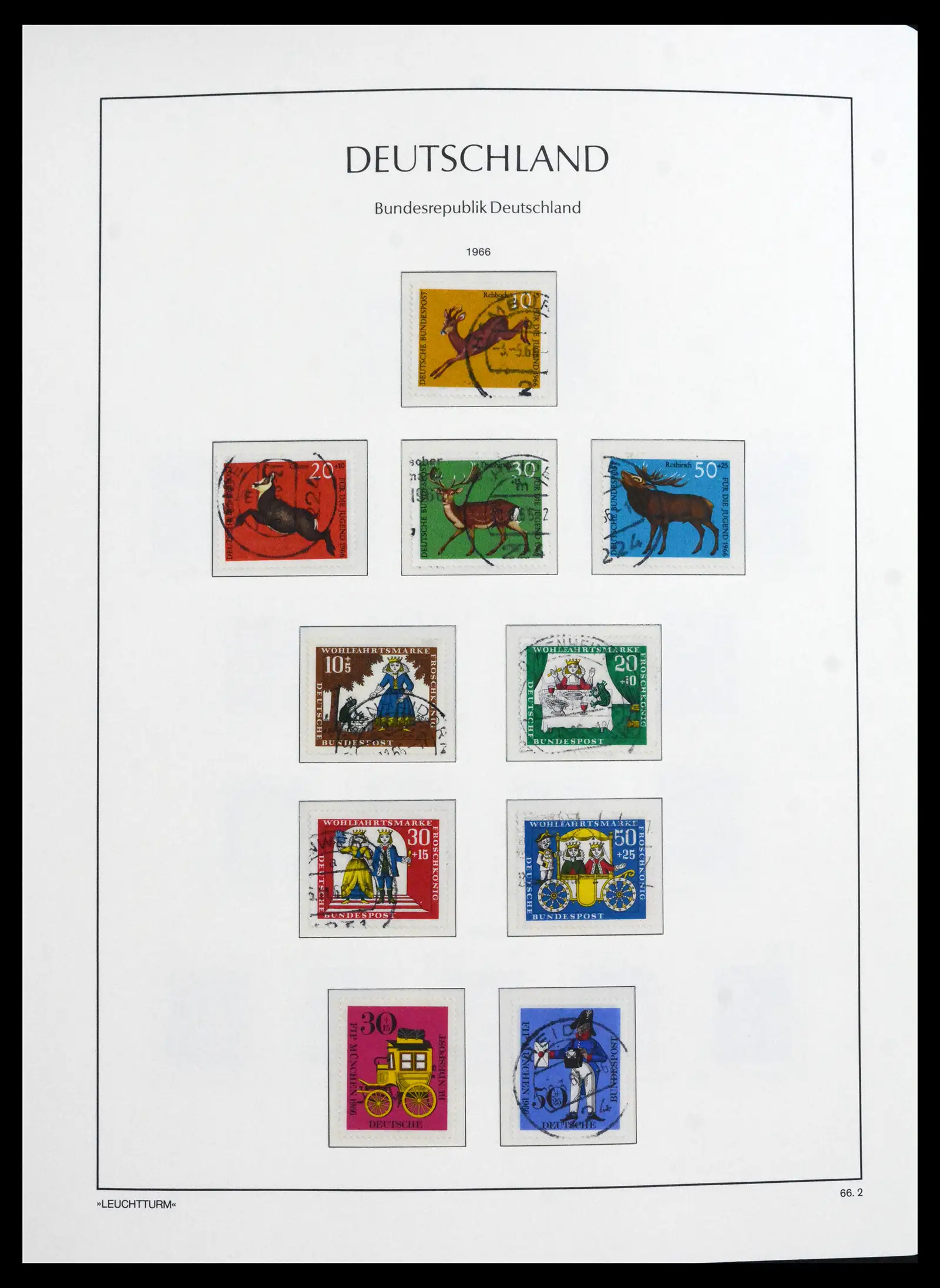 41709 0037 - Stamp collection 41709 Germany Bundespost complete used 1949-1980.
