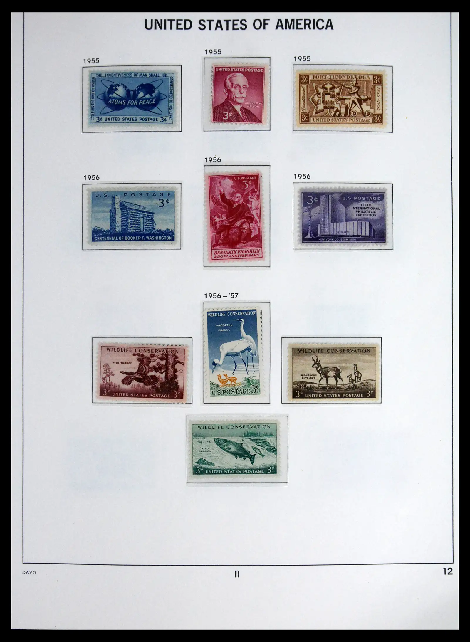 41712 0039 - Stamp collection 41712 USA mint 1861-1960.