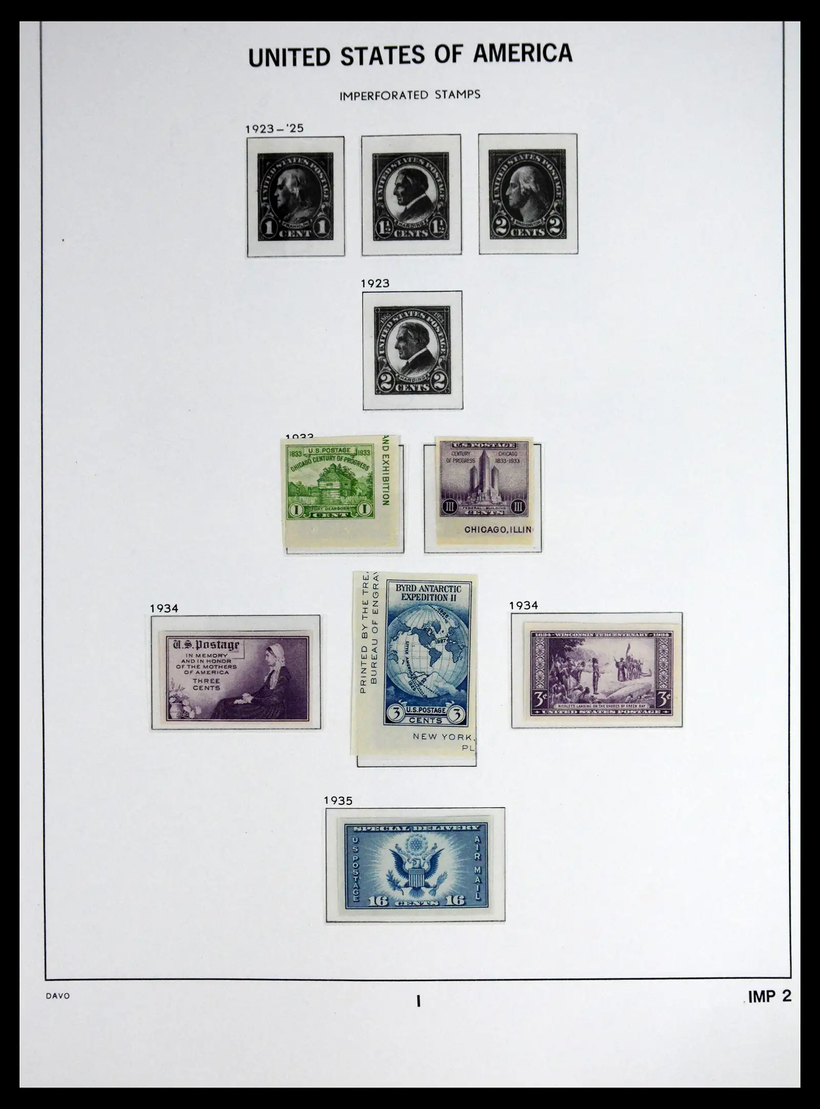 41712 0055 - Stamp collection 41712 USA mint 1861-1960.