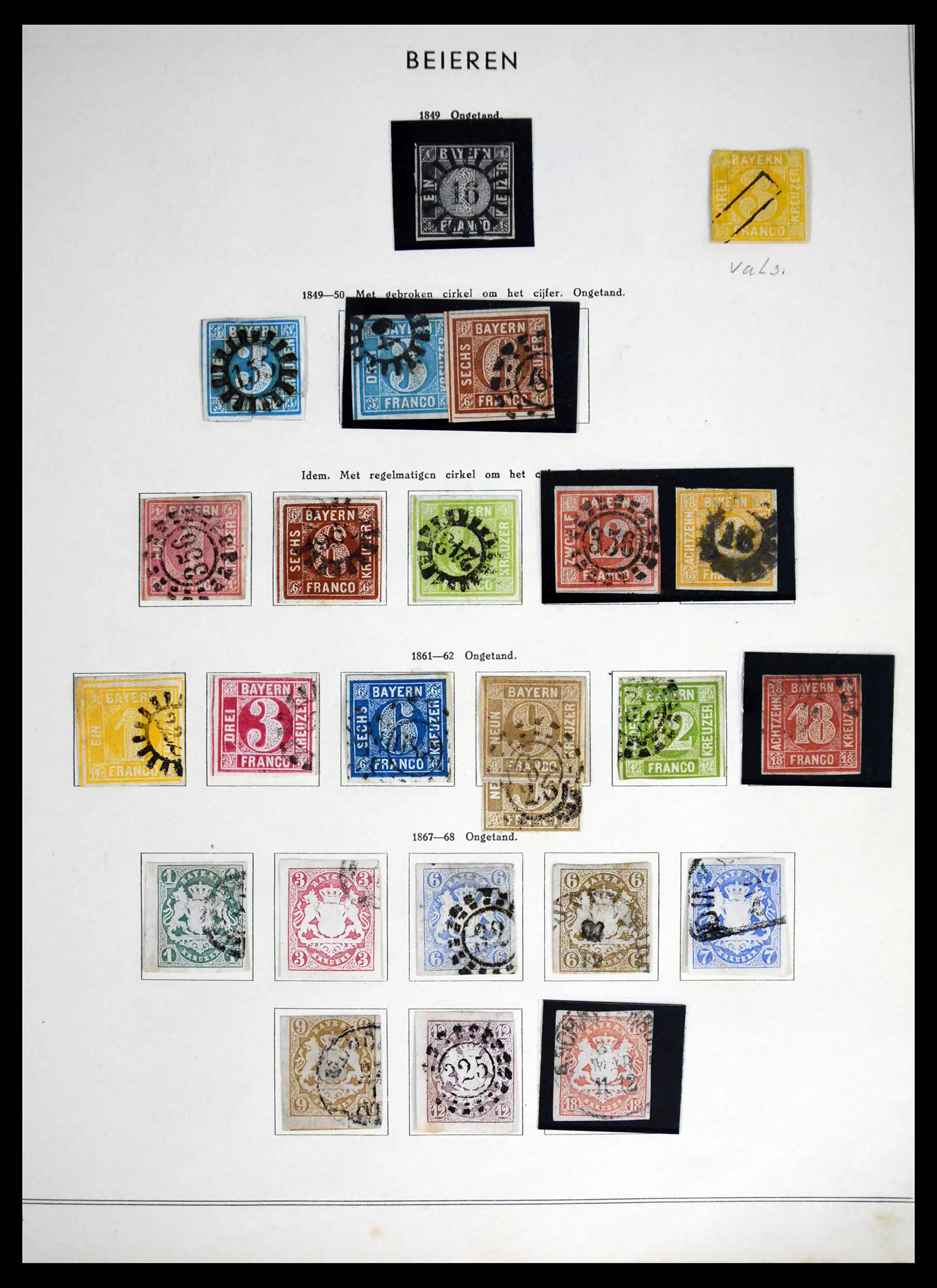 41715 0003 - Postzegelverzameling 41715 Duitsland 1850-1921.