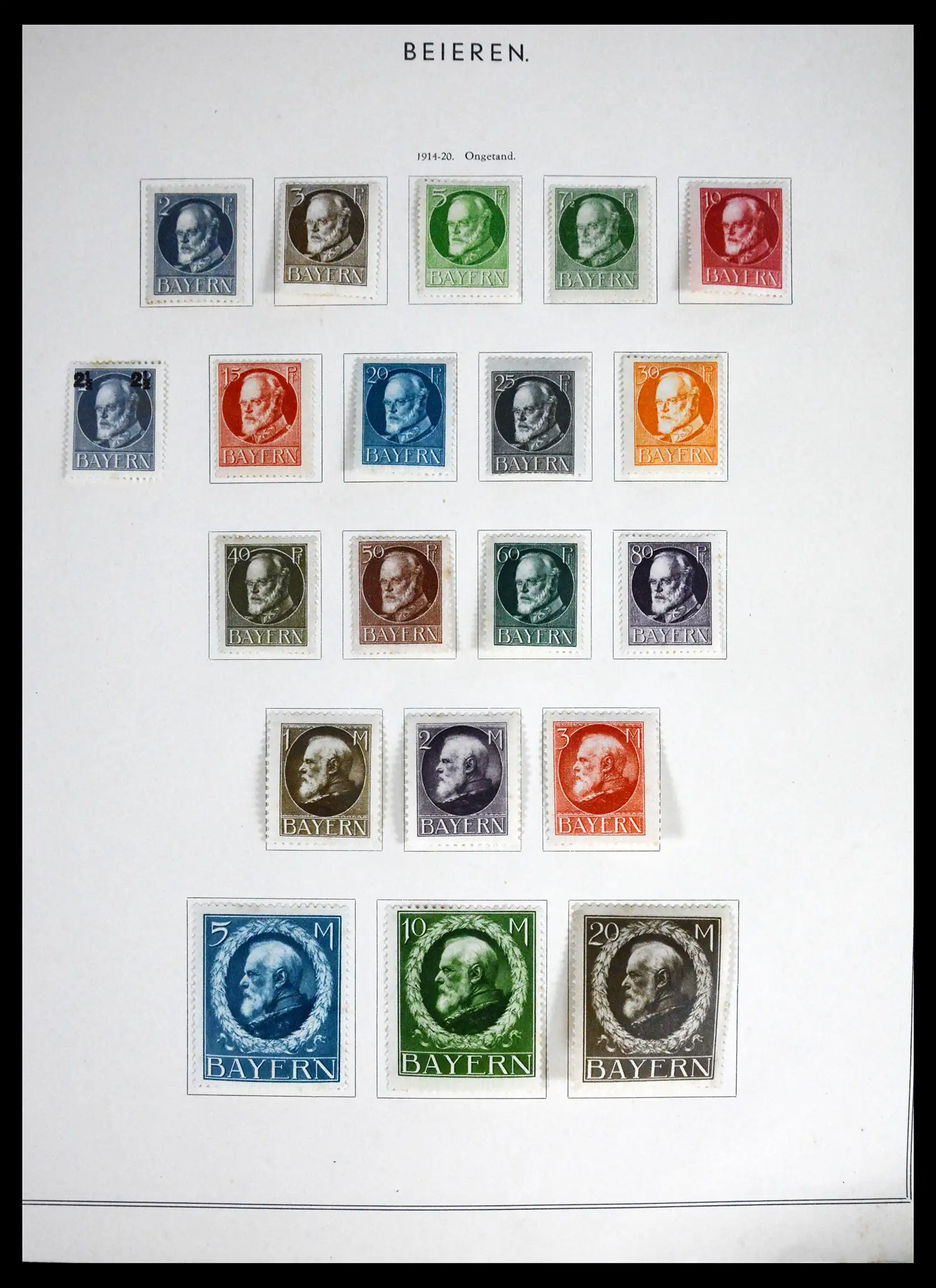 41715 0008 - Postzegelverzameling 41715 Duitsland 1850-1921.