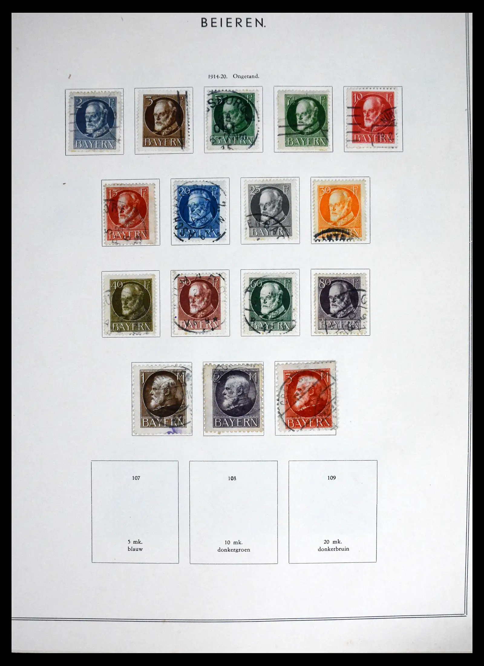 41715 0009 - Postzegelverzameling 41715 Duitsland 1850-1921.