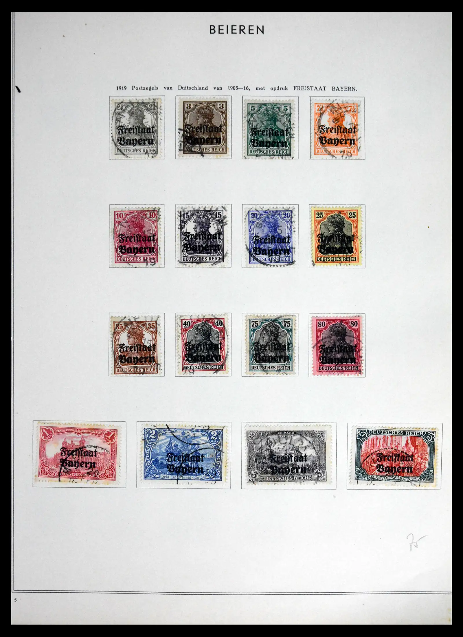 41715 0013 - Postzegelverzameling 41715 Duitsland 1850-1921.