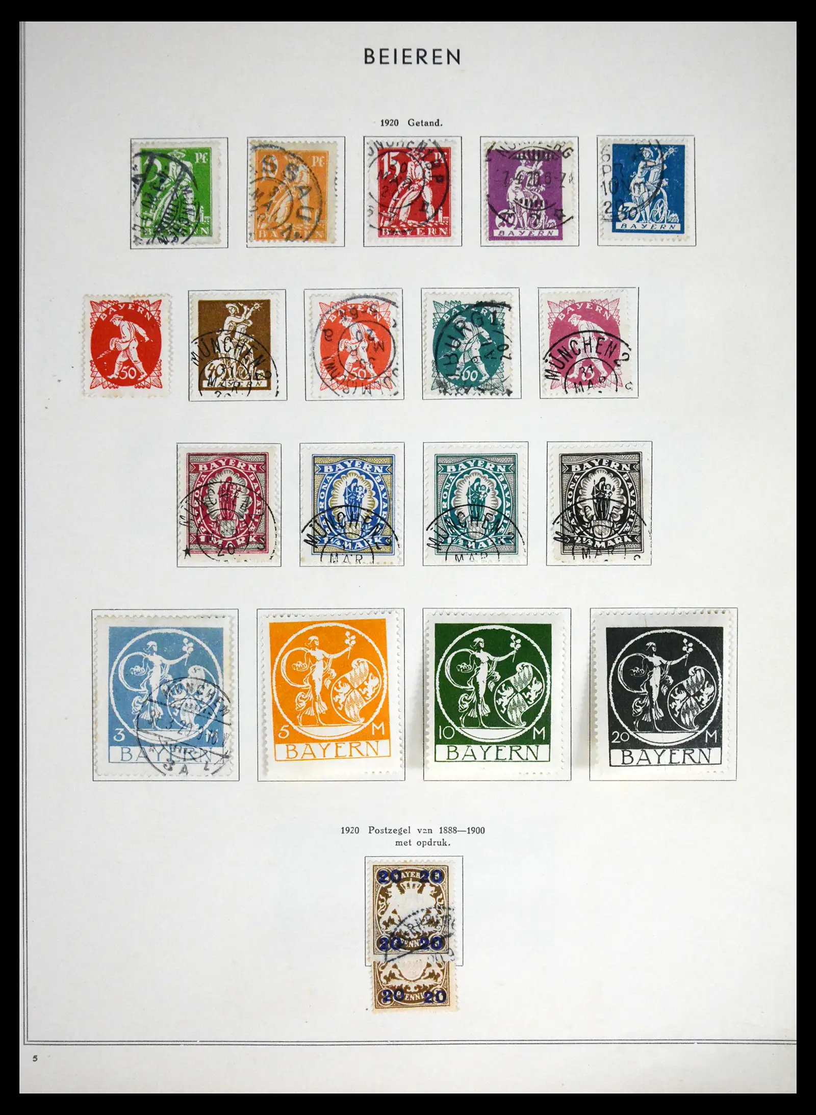 41715 0017 - Postzegelverzameling 41715 Duitsland 1850-1921.