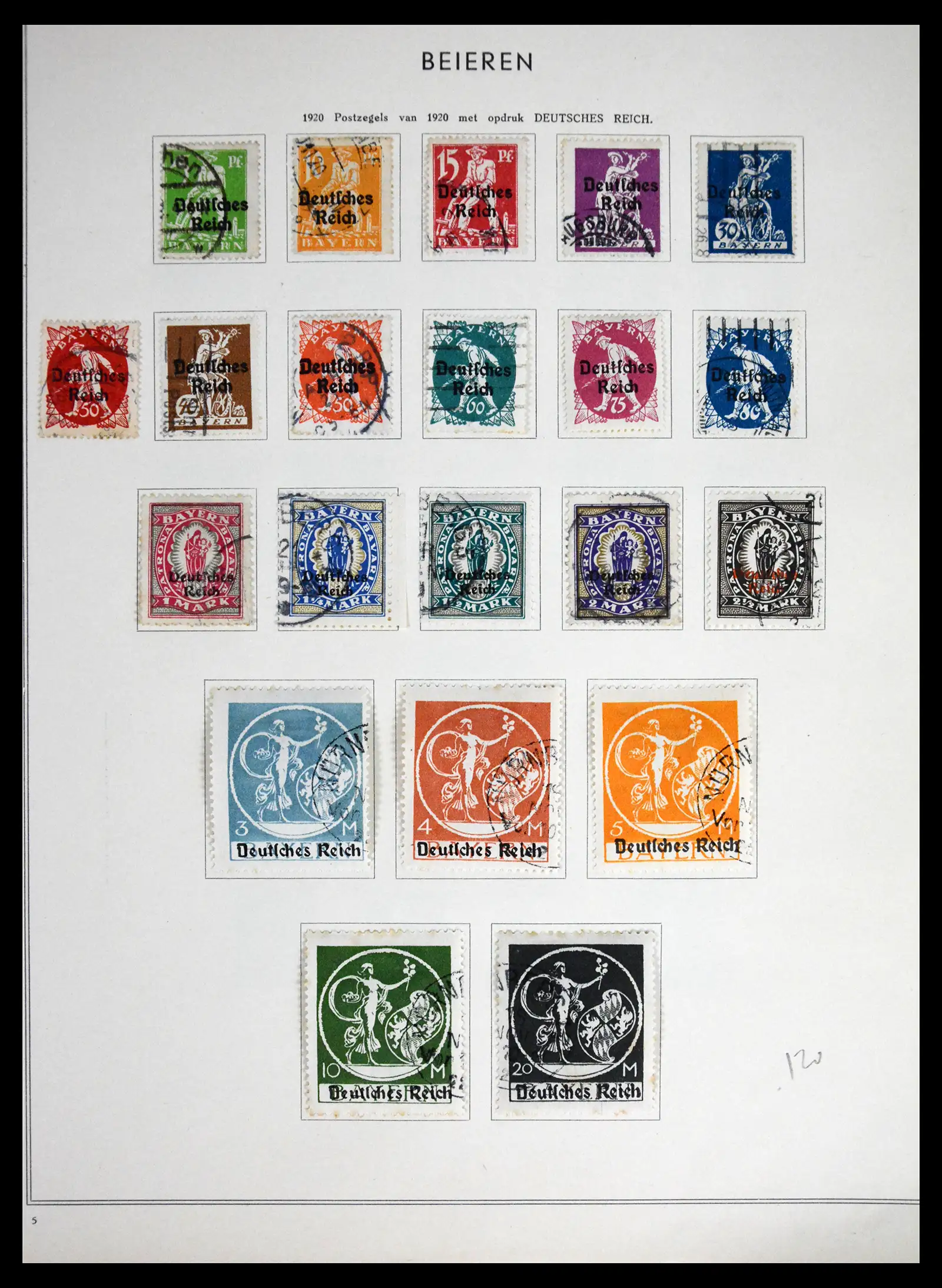 41715 0018 - Postzegelverzameling 41715 Duitsland 1850-1921.