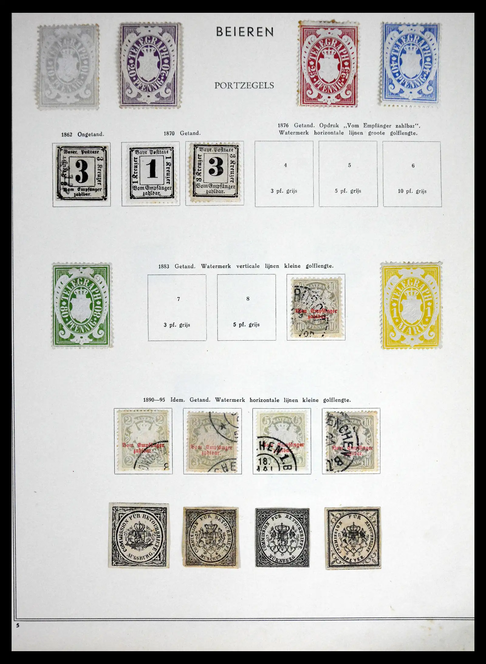 41715 0022 - Postzegelverzameling 41715 Duitsland 1850-1921.