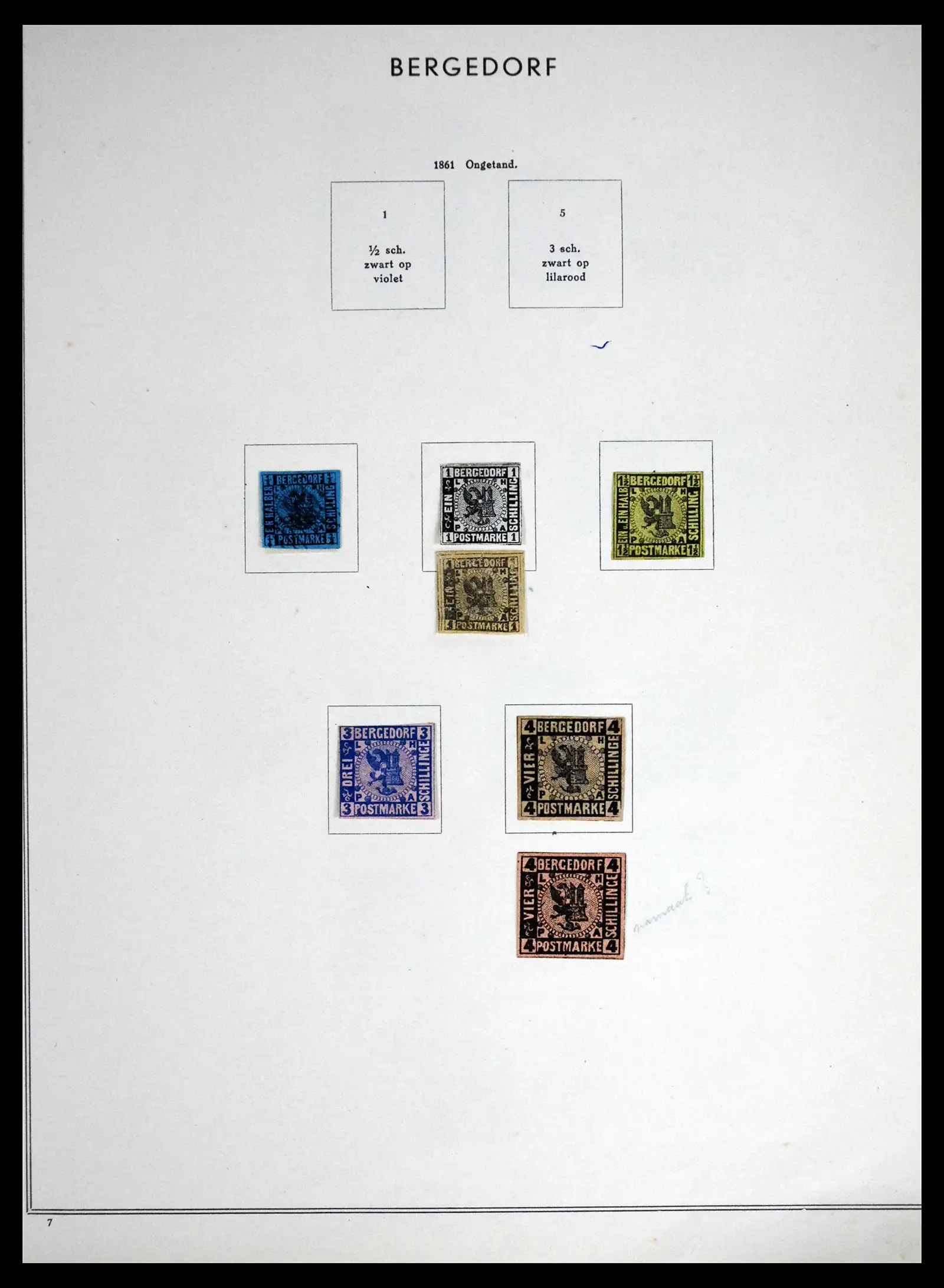 41715 0023 - Postzegelverzameling 41715 Duitsland 1850-1921.