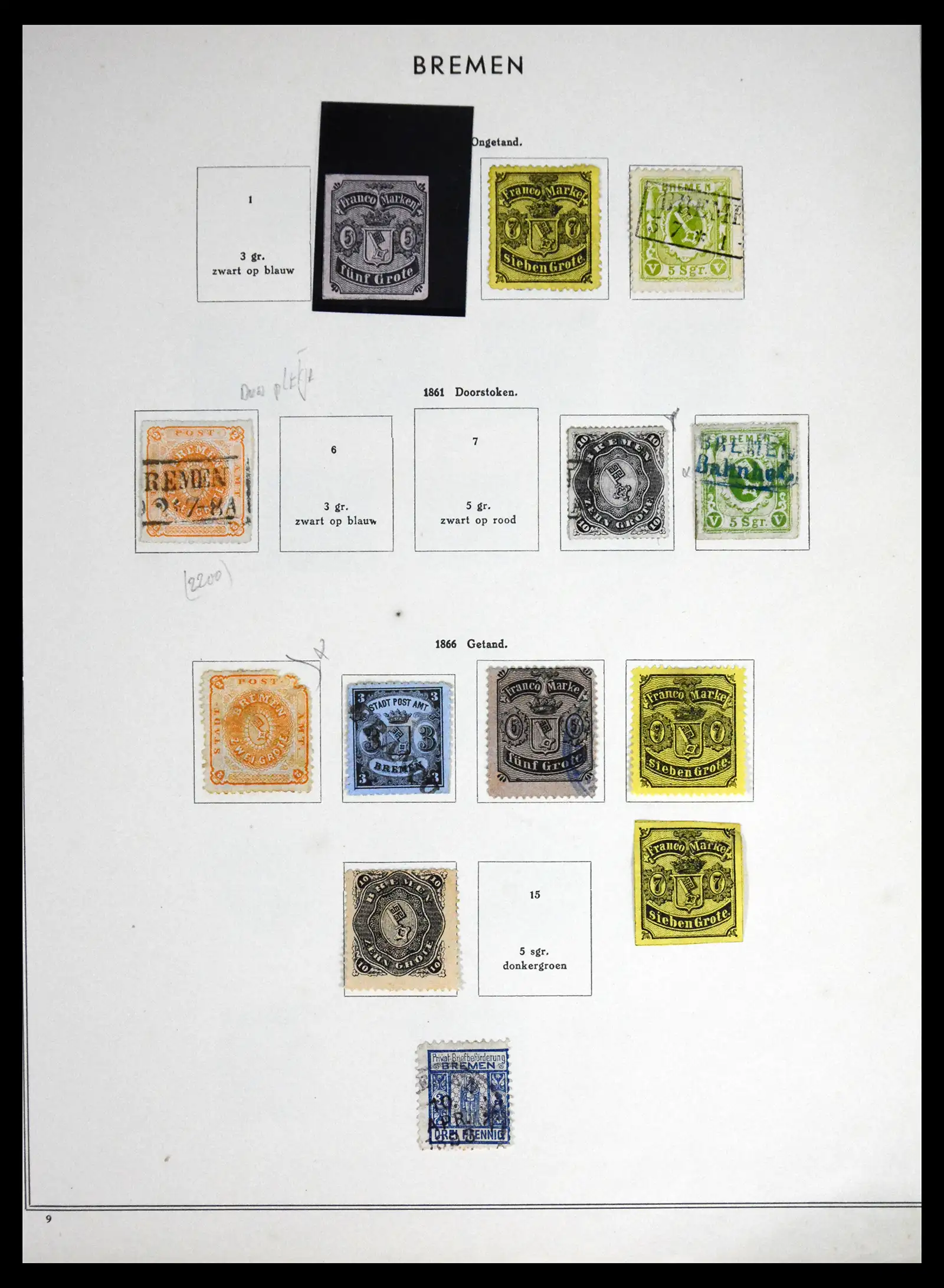 41715 0024 - Postzegelverzameling 41715 Duitsland 1850-1921.