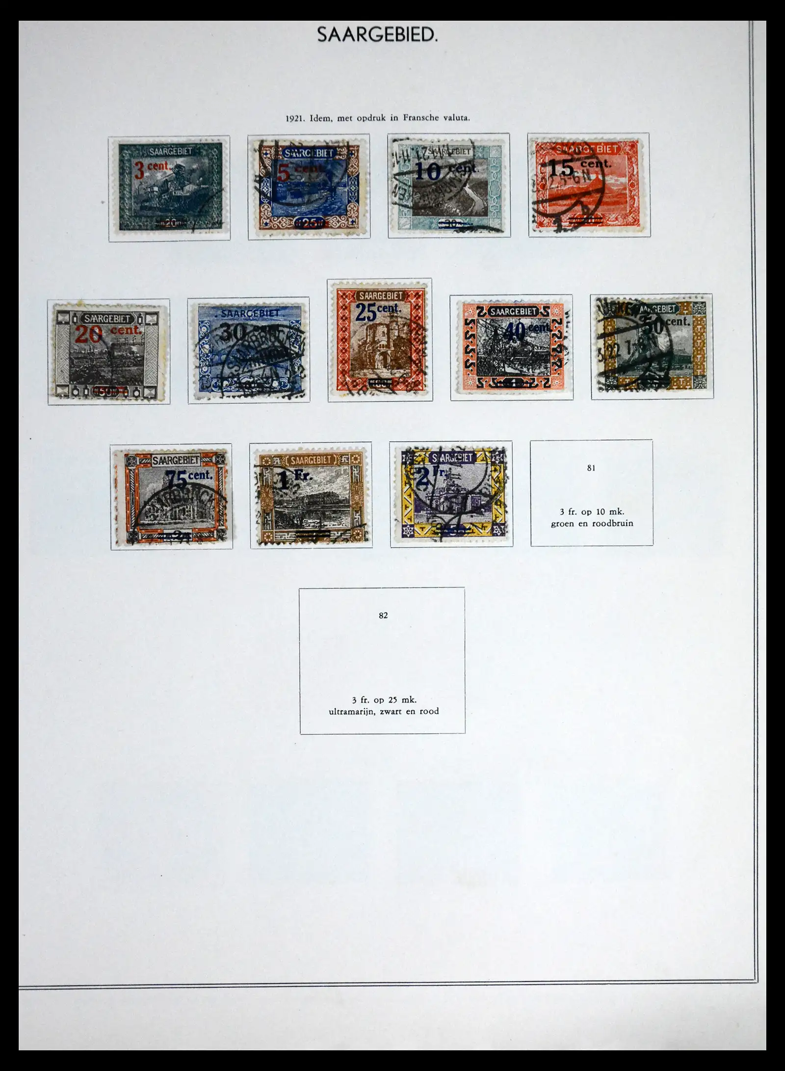 41715 0043 - Postzegelverzameling 41715 Duitsland 1850-1921.