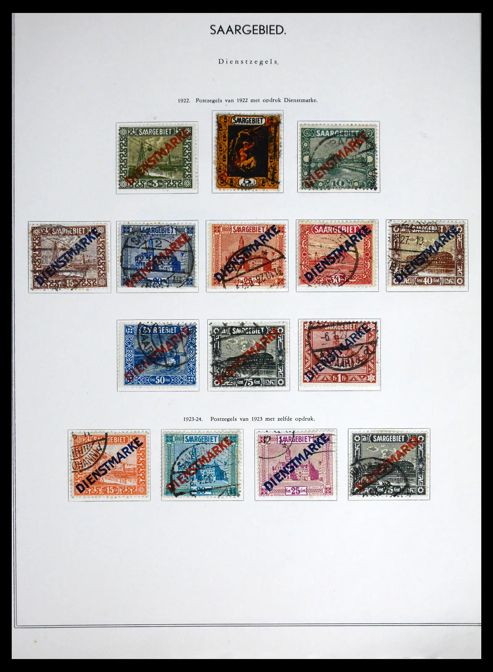 41715 0049 - Postzegelverzameling 41715 Duitsland 1850-1921.