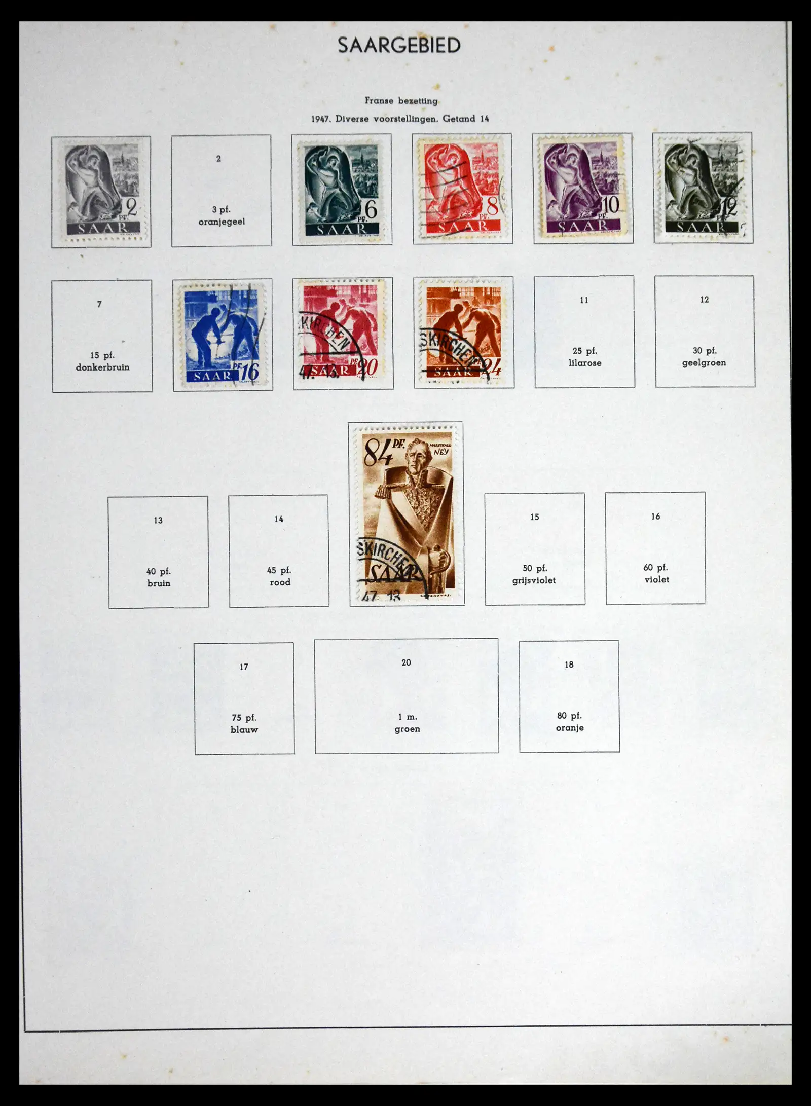 41715 0052 - Postzegelverzameling 41715 Duitsland 1850-1921.