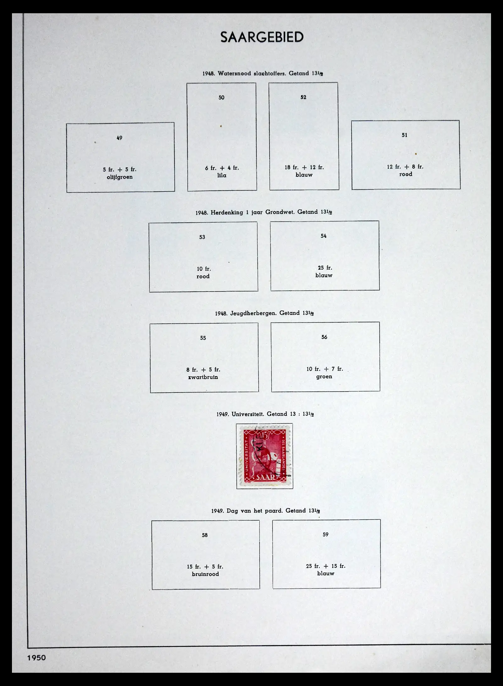41715 0054 - Postzegelverzameling 41715 Duitsland 1850-1921.