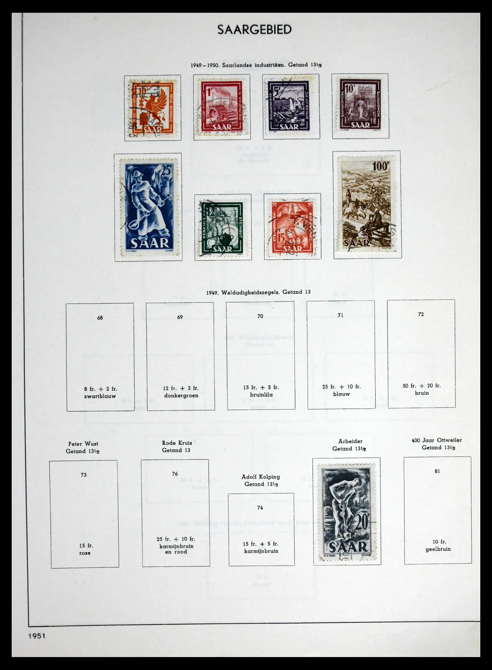 41715 0055 - Postzegelverzameling 41715 Duitsland 1850-1921.