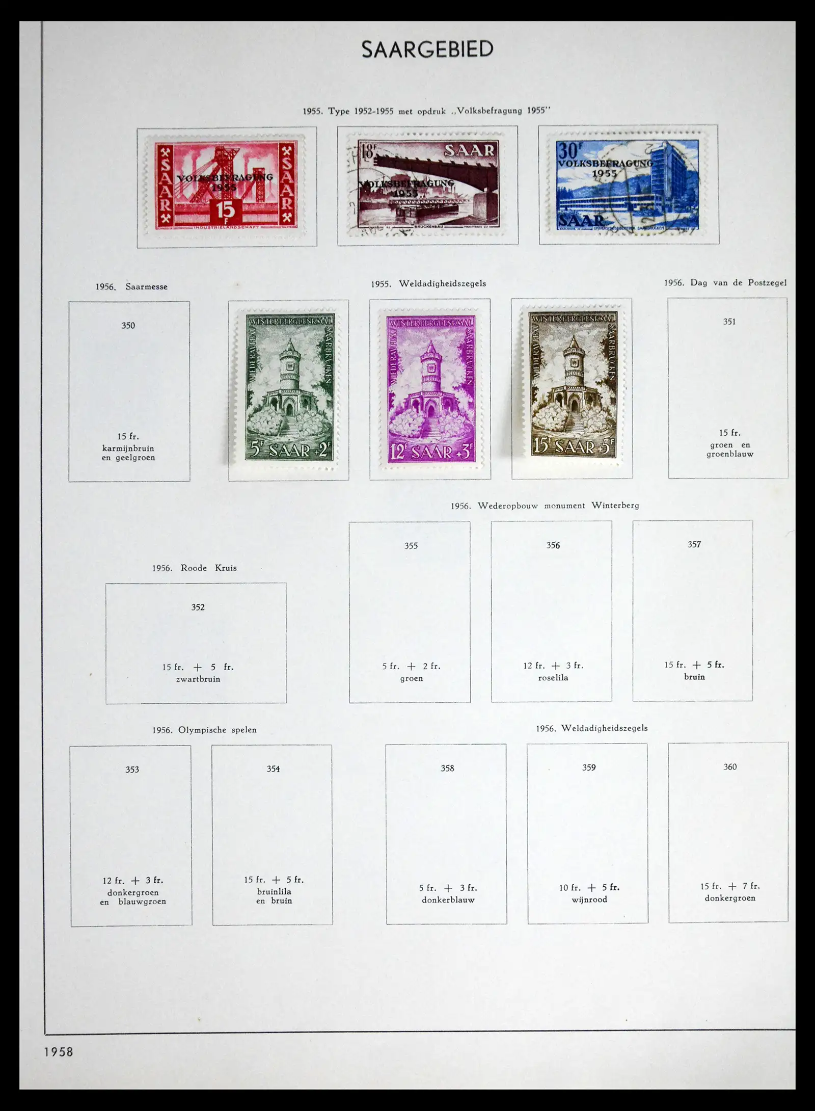 41715 0060 - Postzegelverzameling 41715 Duitsland 1850-1921.