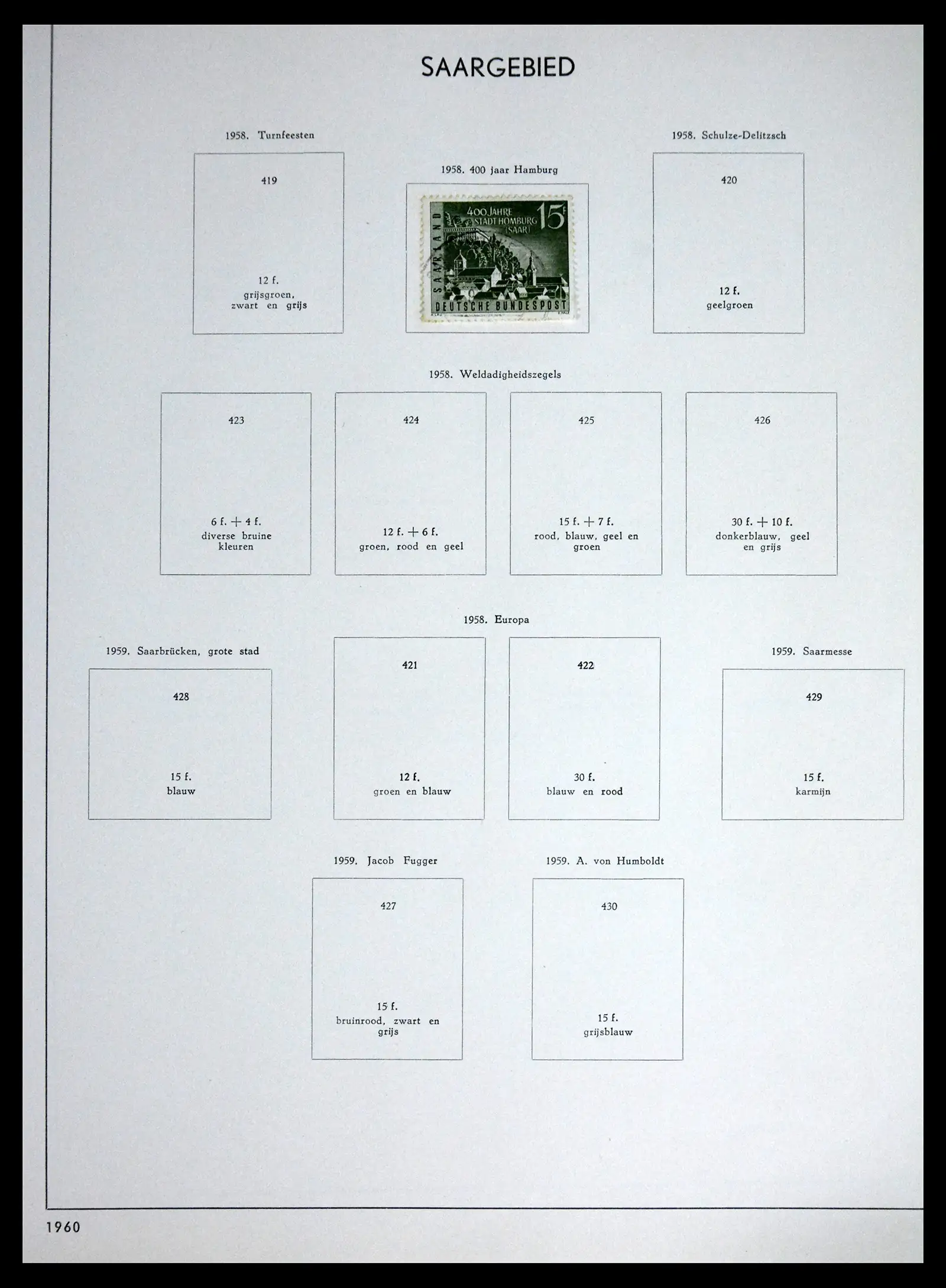 41715 0064 - Postzegelverzameling 41715 Duitsland 1850-1921.
