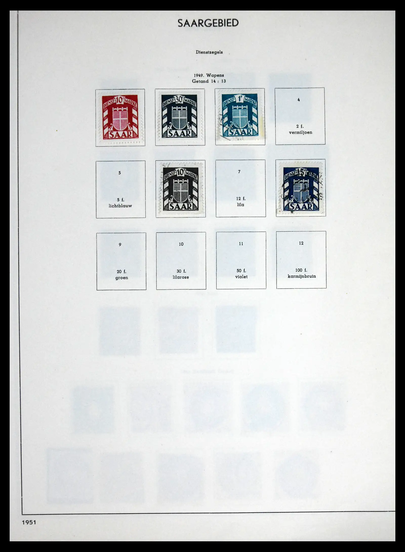 41715 0065 - Postzegelverzameling 41715 Duitsland 1850-1921.