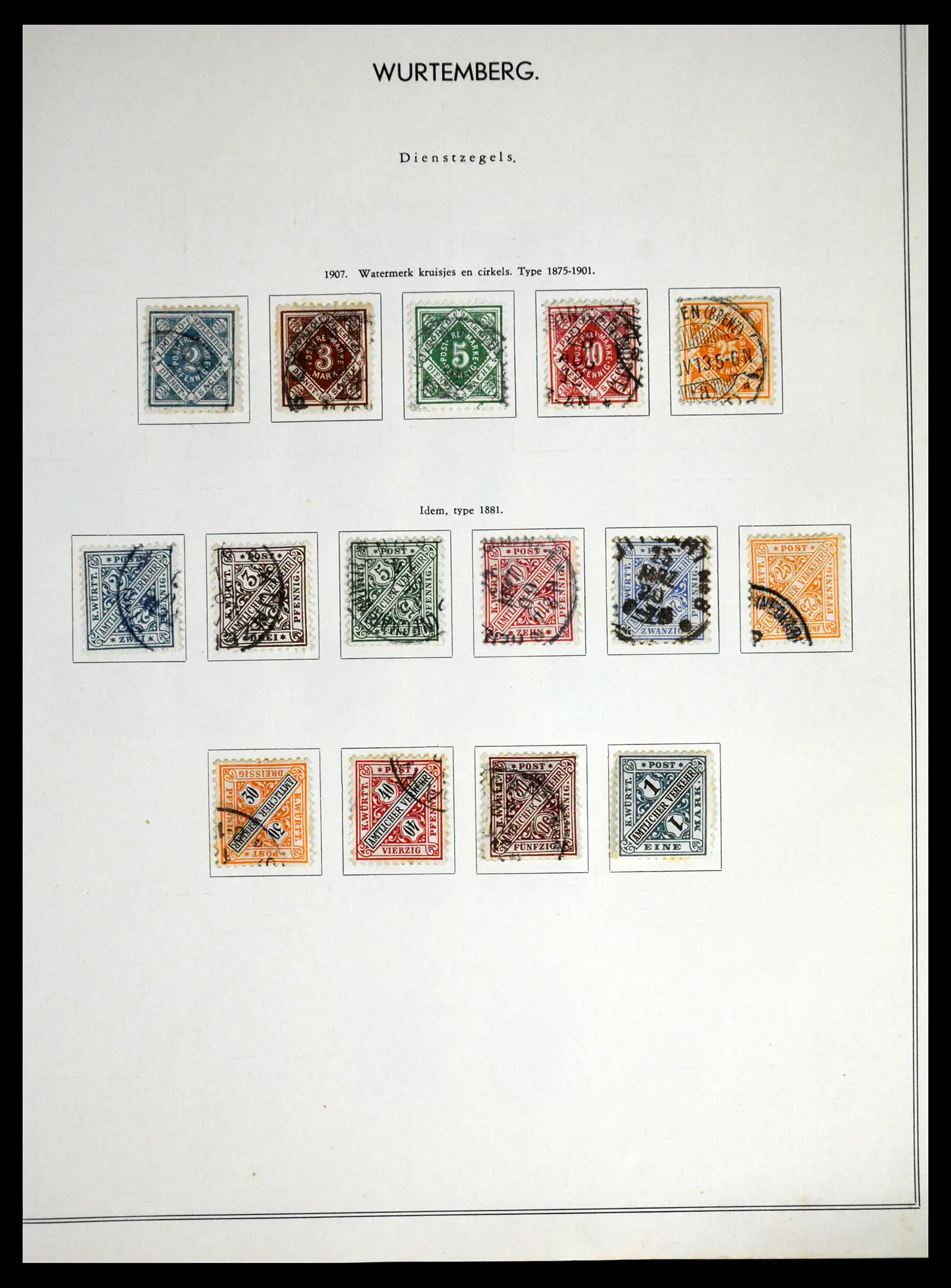 41715 0075 - Postzegelverzameling 41715 Duitsland 1850-1921.