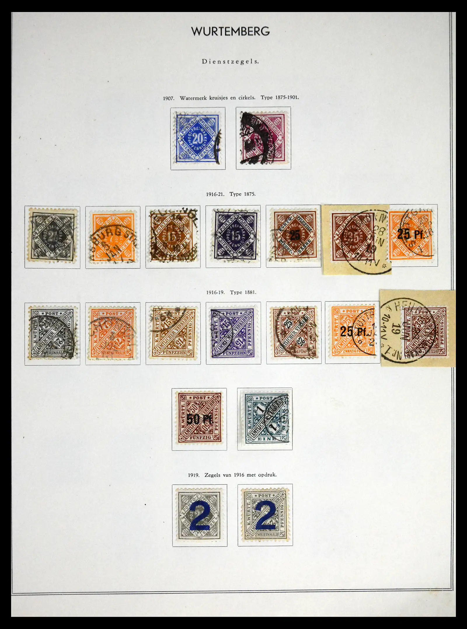 41715 0076 - Postzegelverzameling 41715 Duitsland 1850-1921.