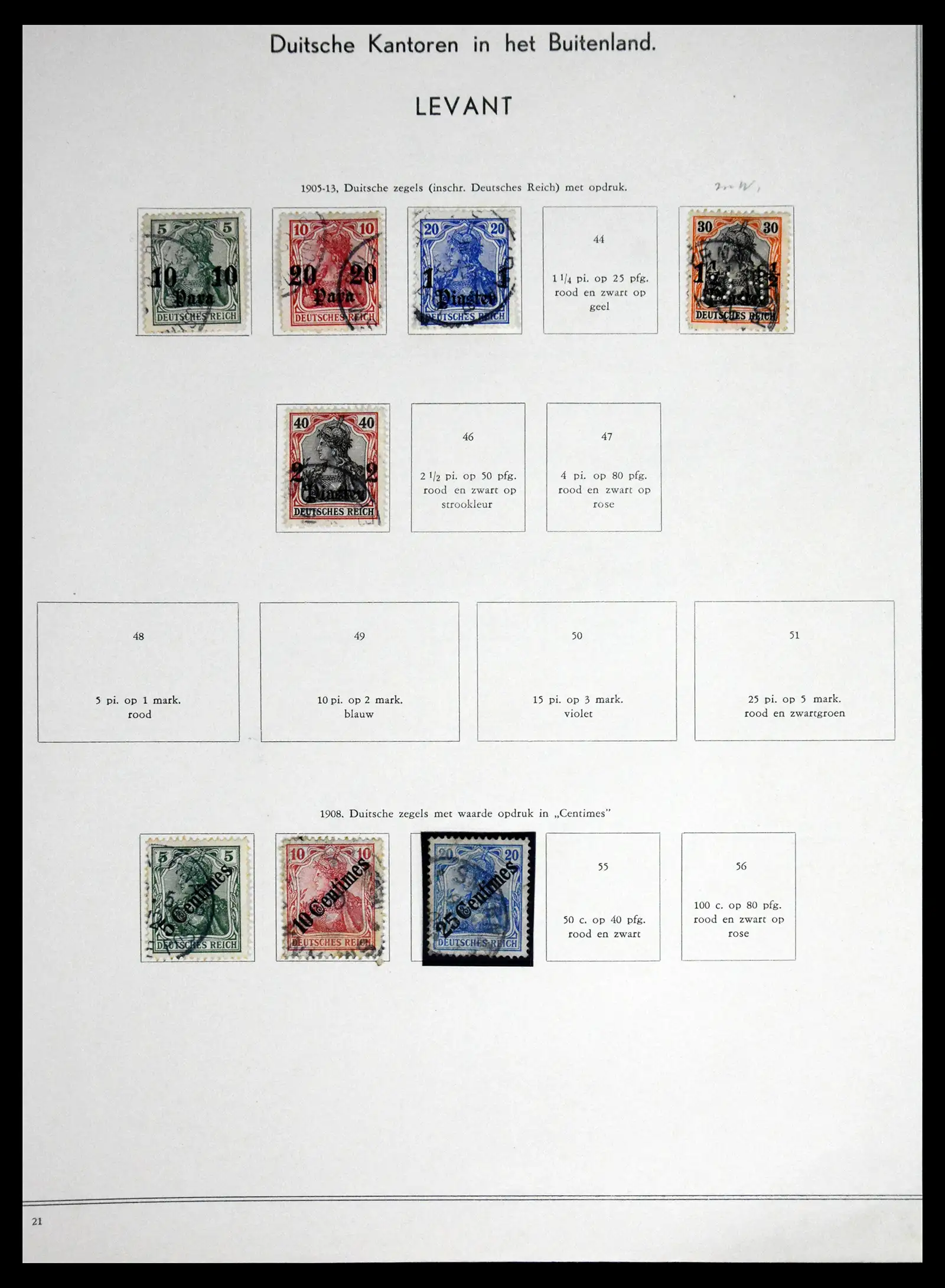 41715 0086 - Postzegelverzameling 41715 Duitsland 1850-1921.