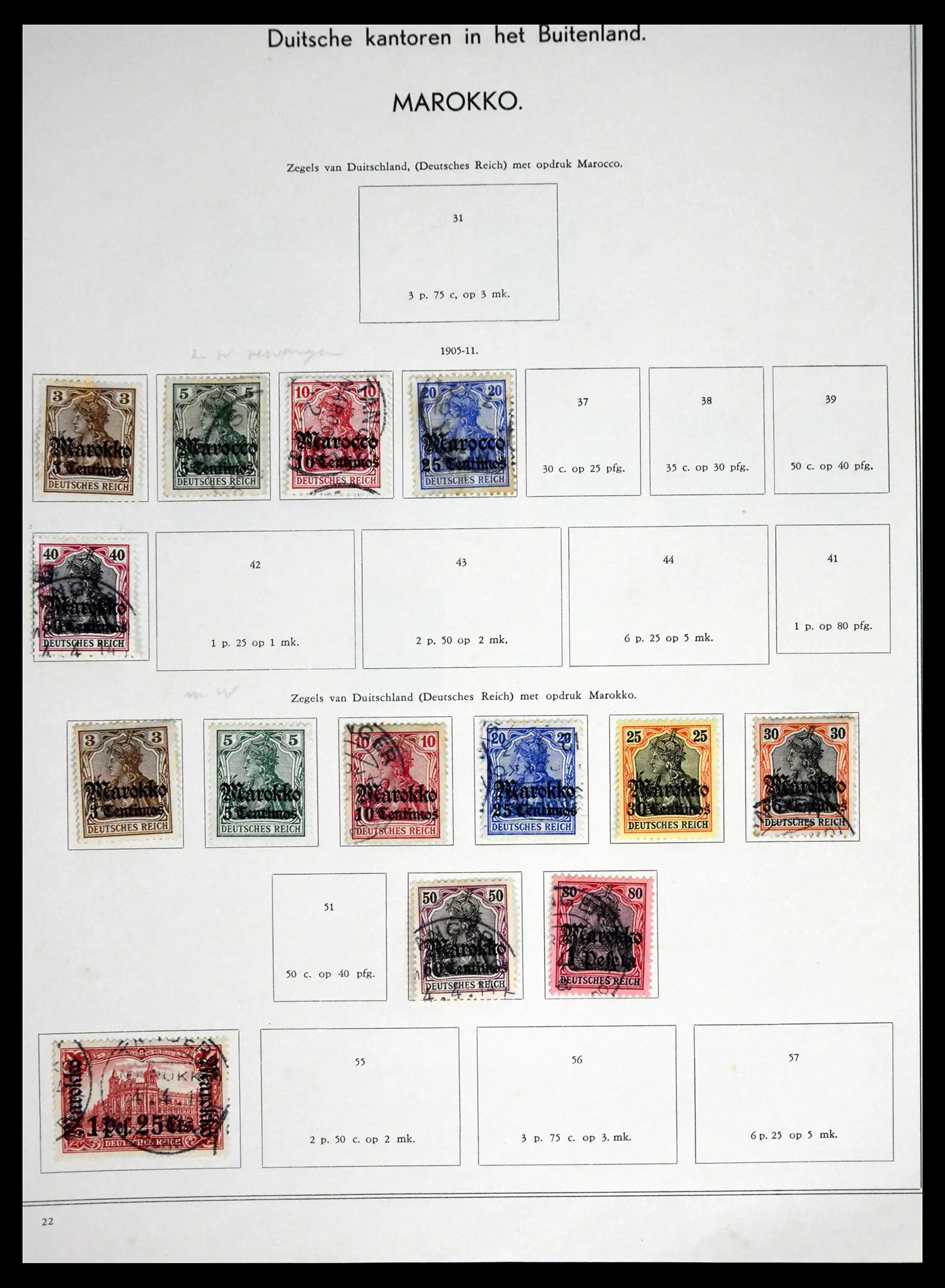 41715 0088 - Postzegelverzameling 41715 Duitsland 1850-1921.